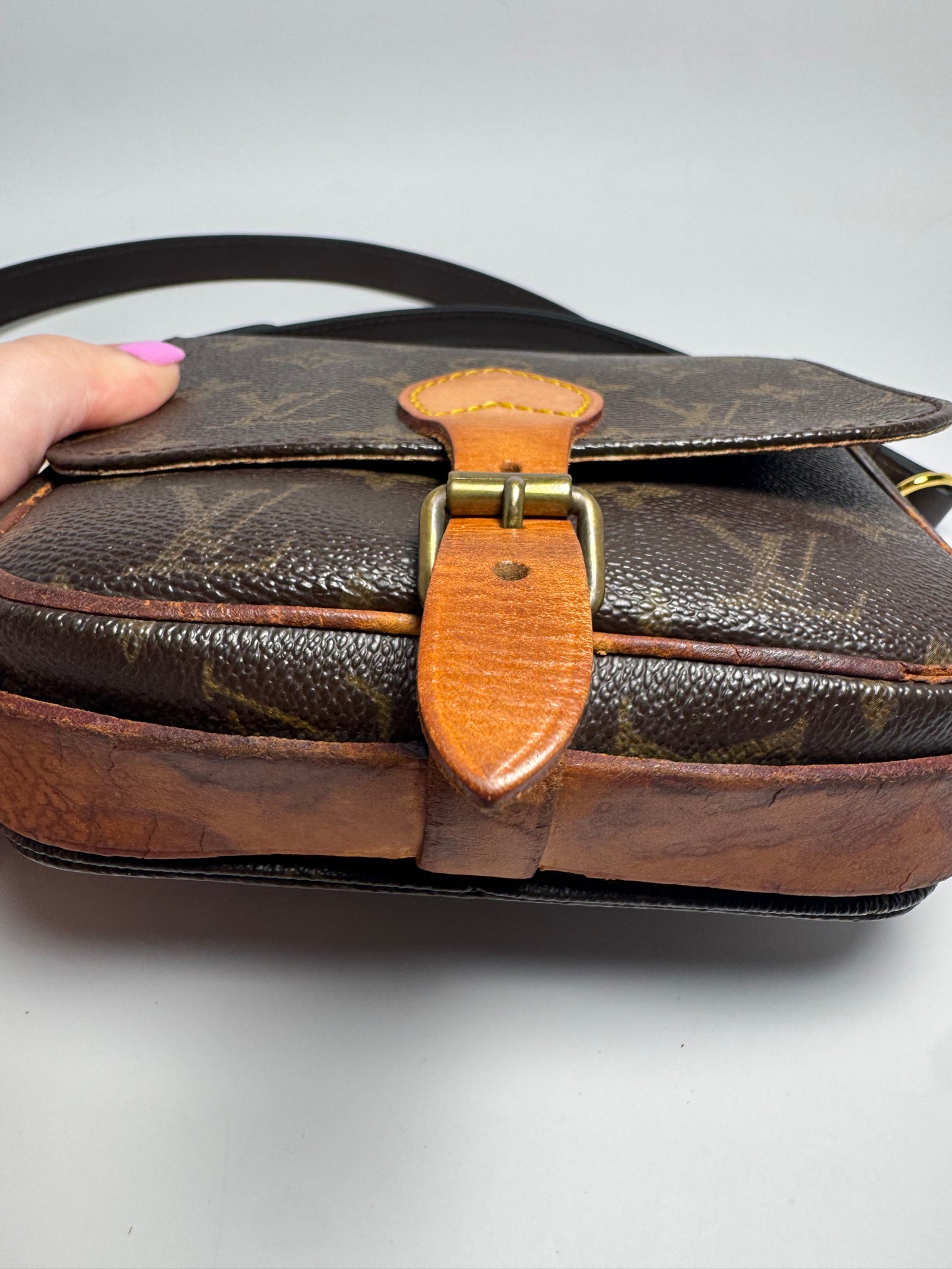 Louis Vuitton Cartouchière PM Monogram Crossbody