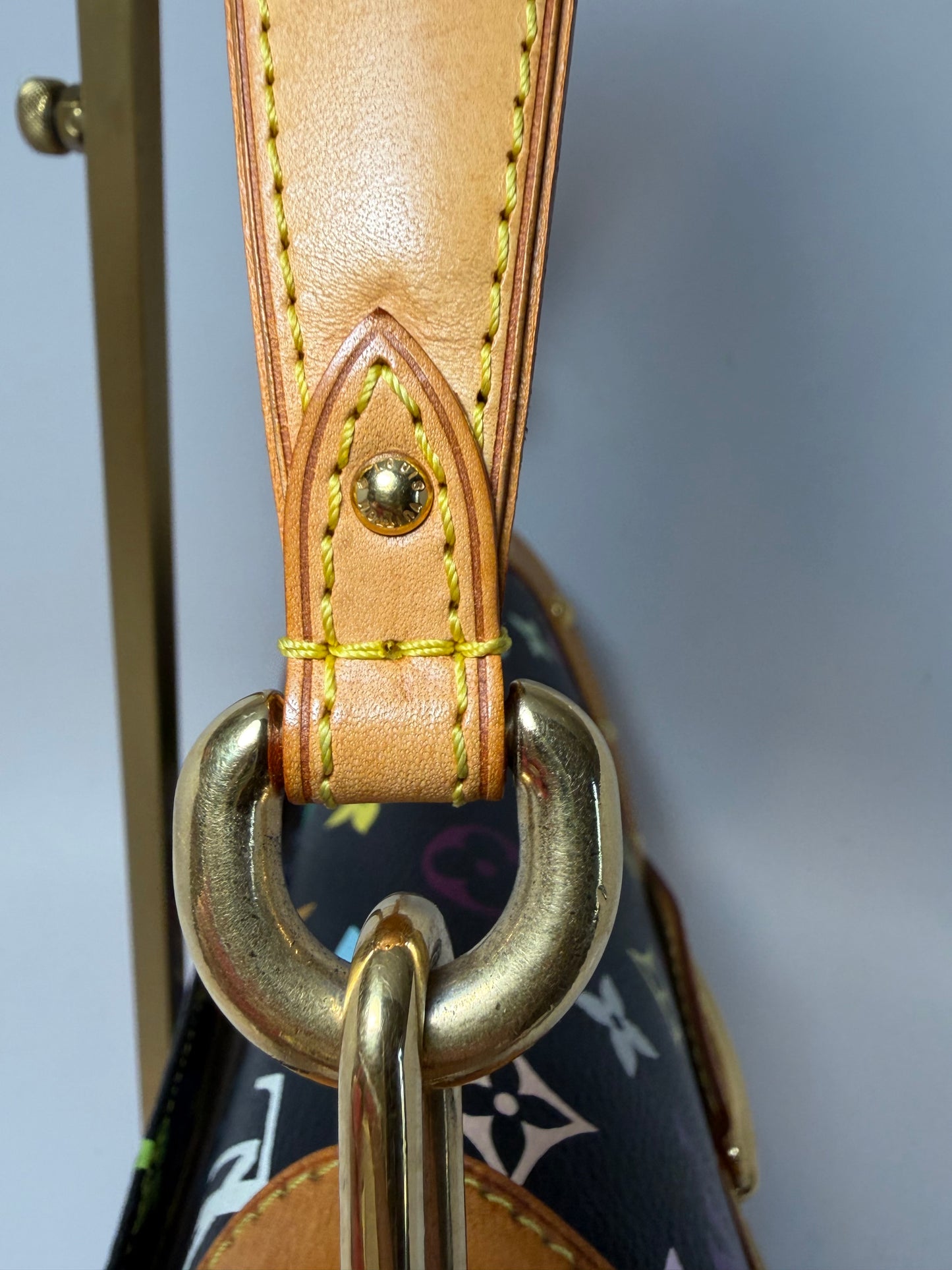 Louis Vuitton Beverly MM Black Multicolor Monogram
