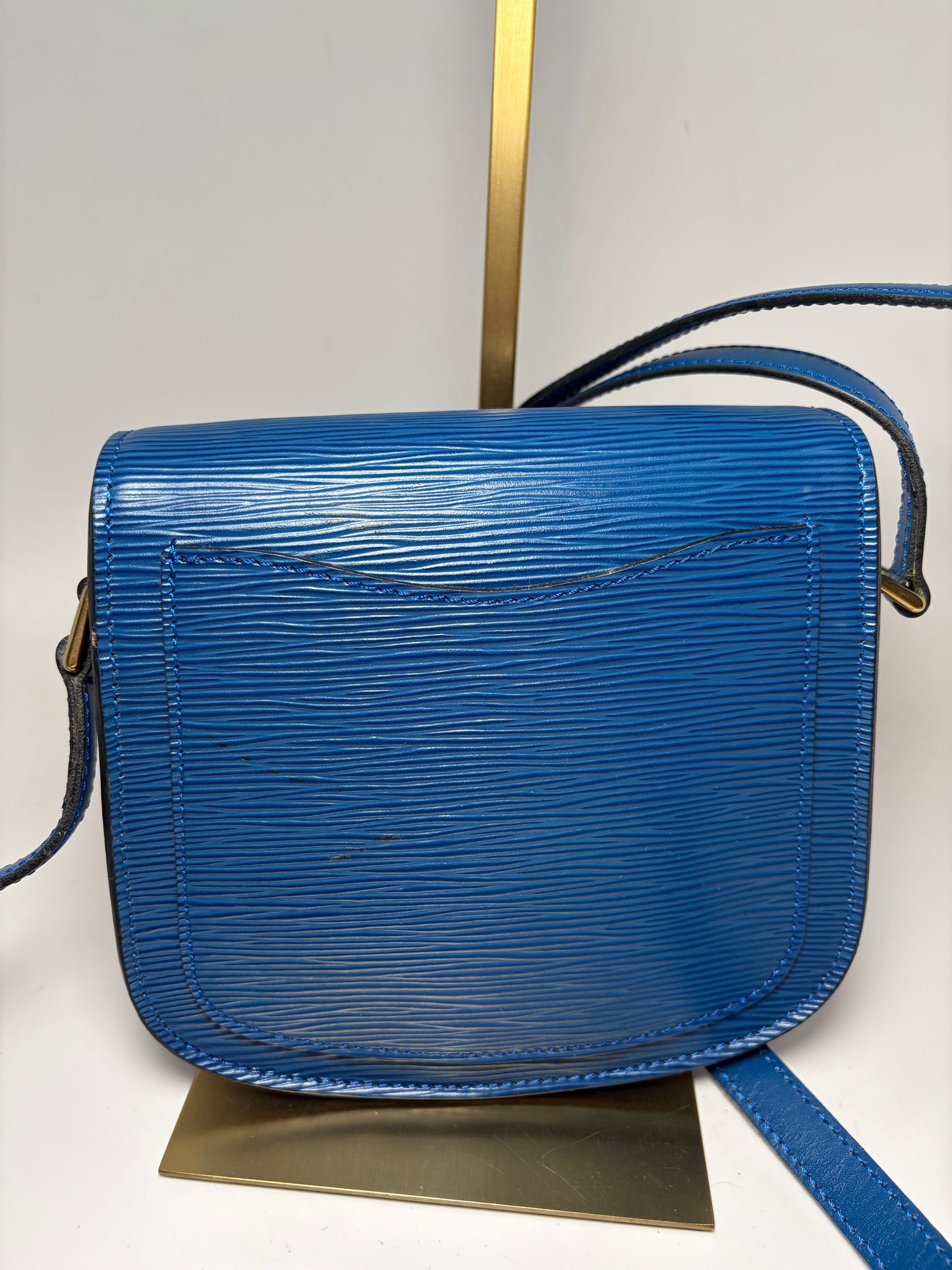 Louis Vuitton Royal Blue Epi Leather Mini Saint Cloud Crossbody
