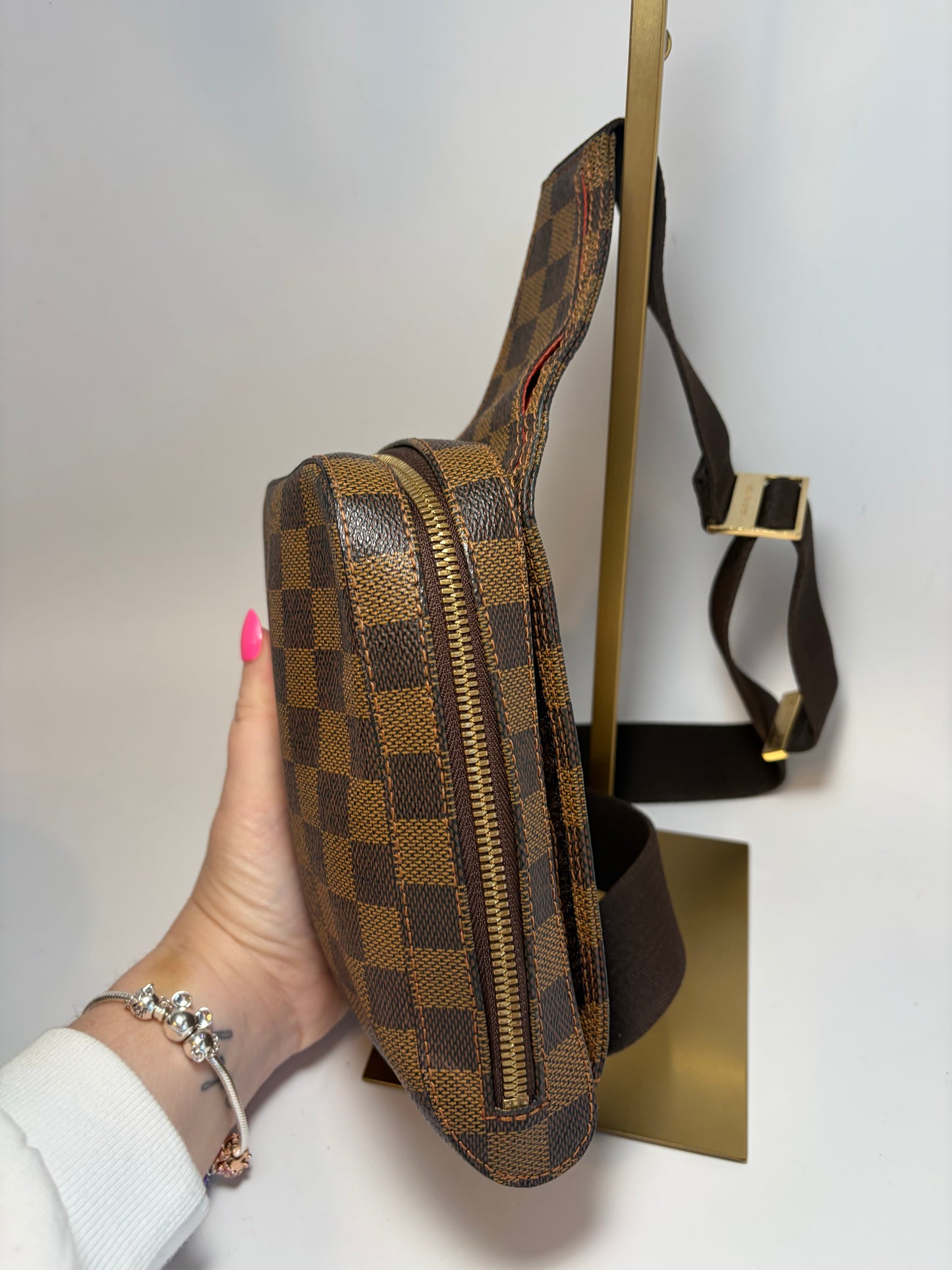 Louis Vuitton Damier Ebene Geronimo Bum Bag