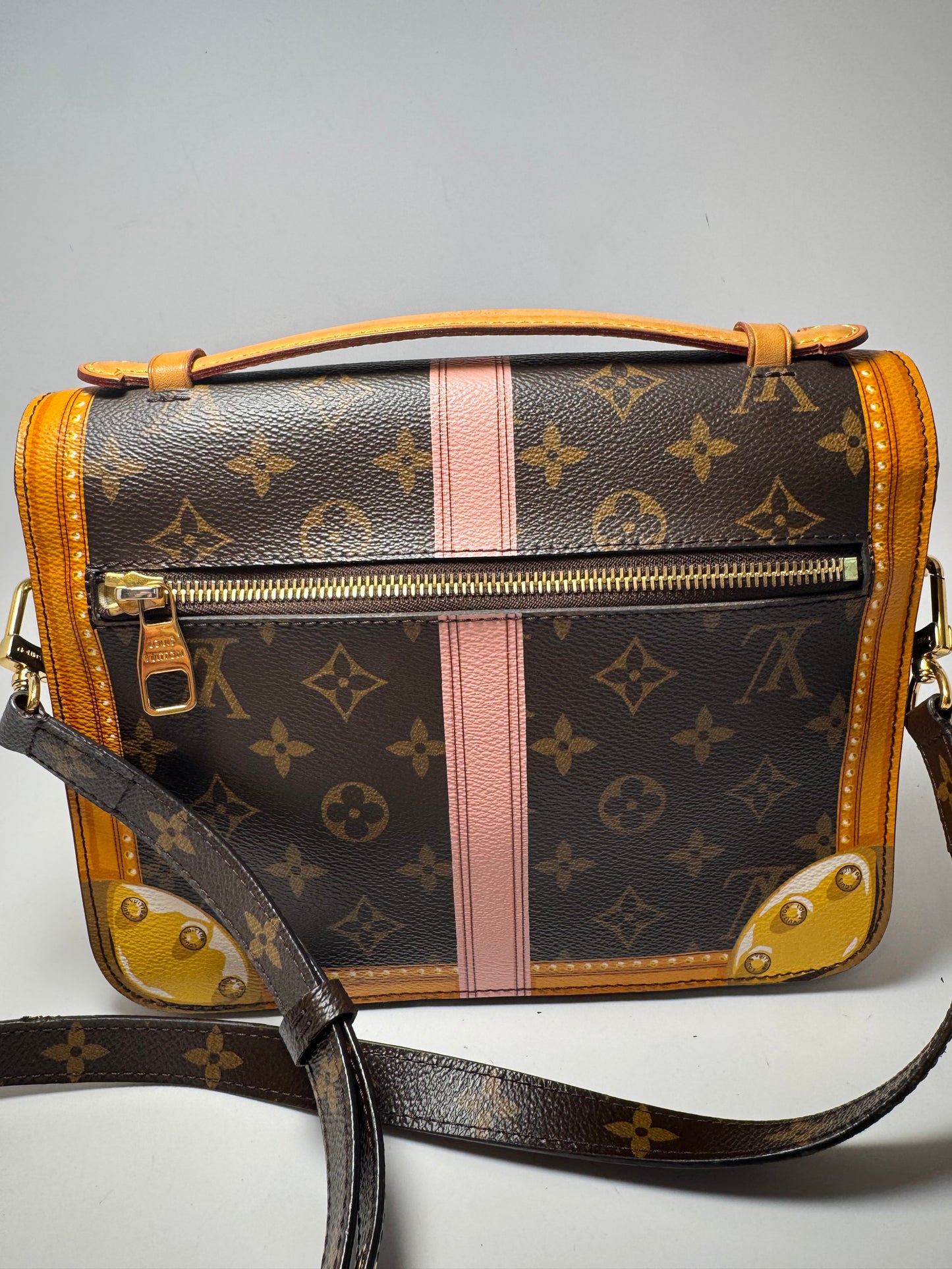 Louis Vuitton Monogram Summer Trunks Pochette Metis Crossbody