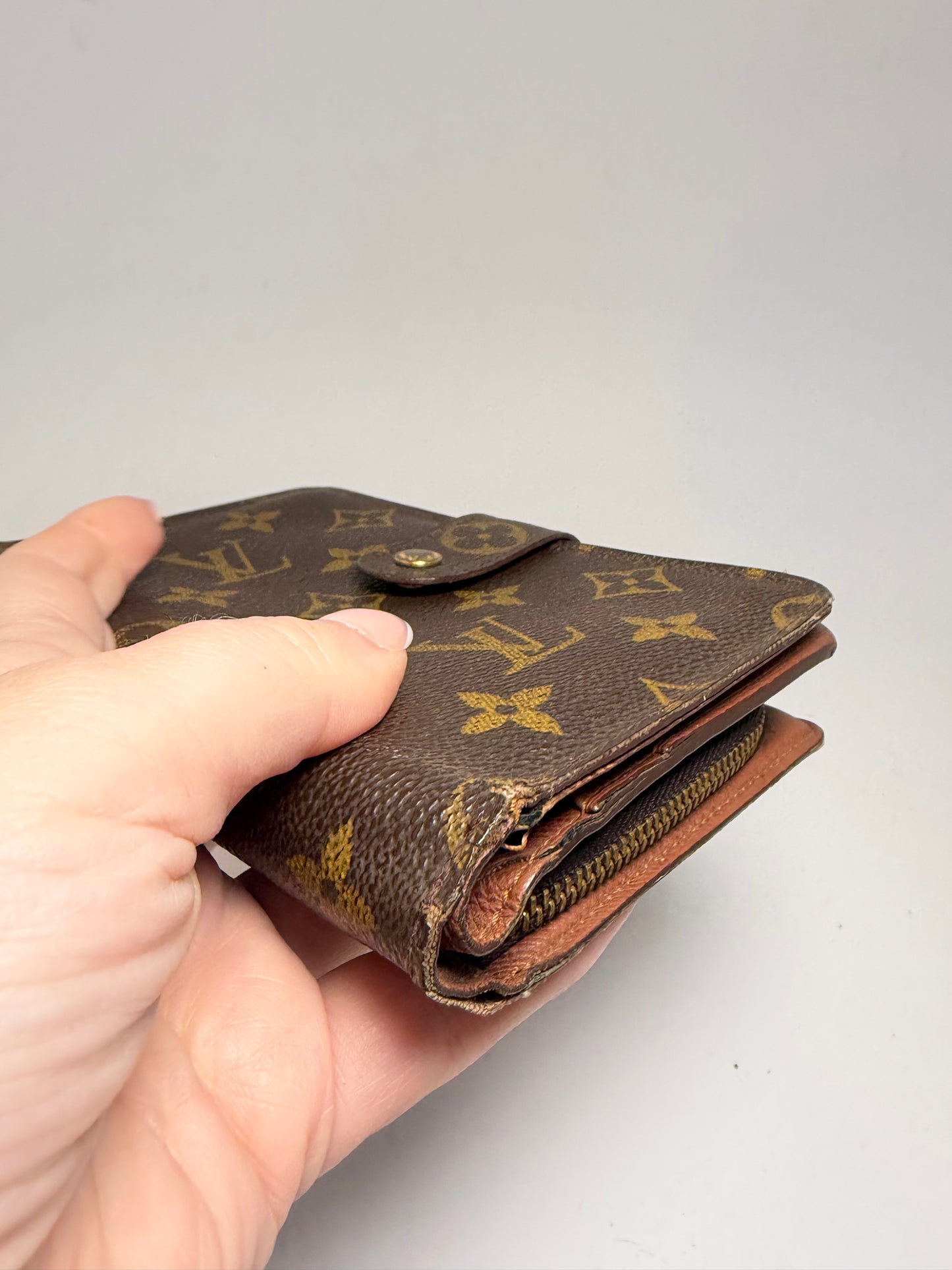 Louis Vuitton Porte Papier Passport Wallet Monogram