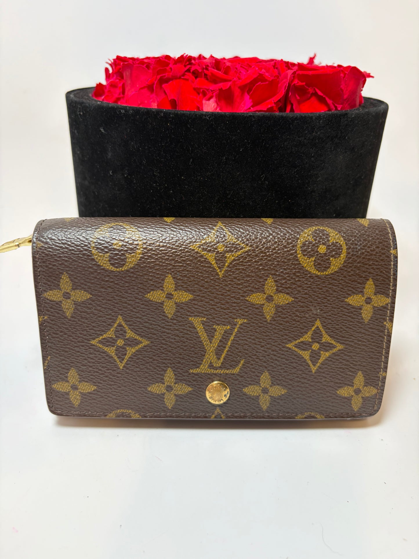 Louis Vuitton Porte Monnaie Tressor Monogram Wallet