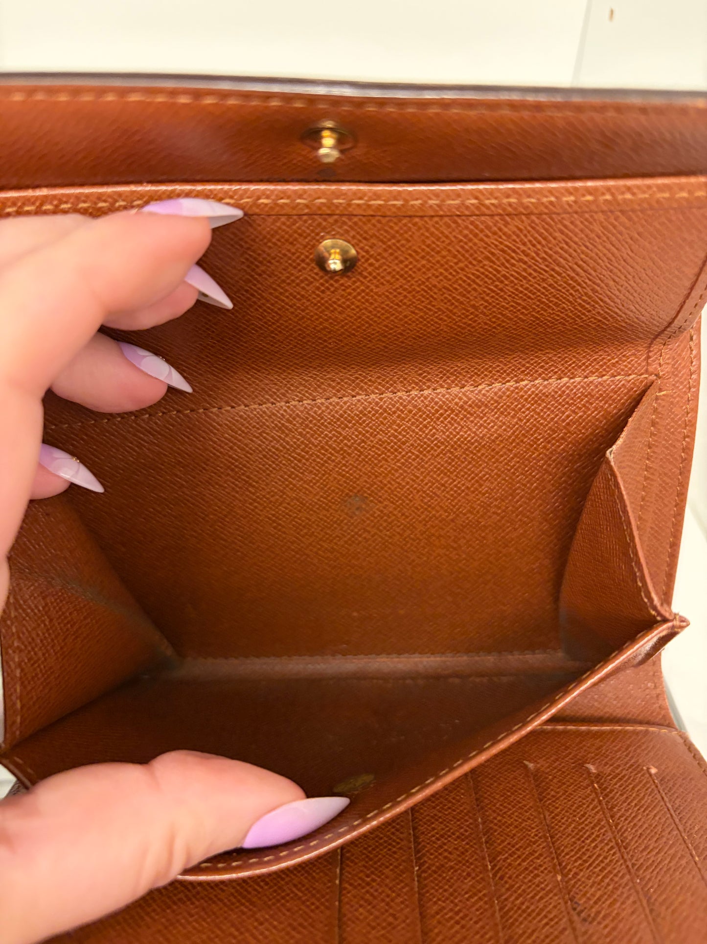 Louis Vuitton Etui papier passport monogram wallet