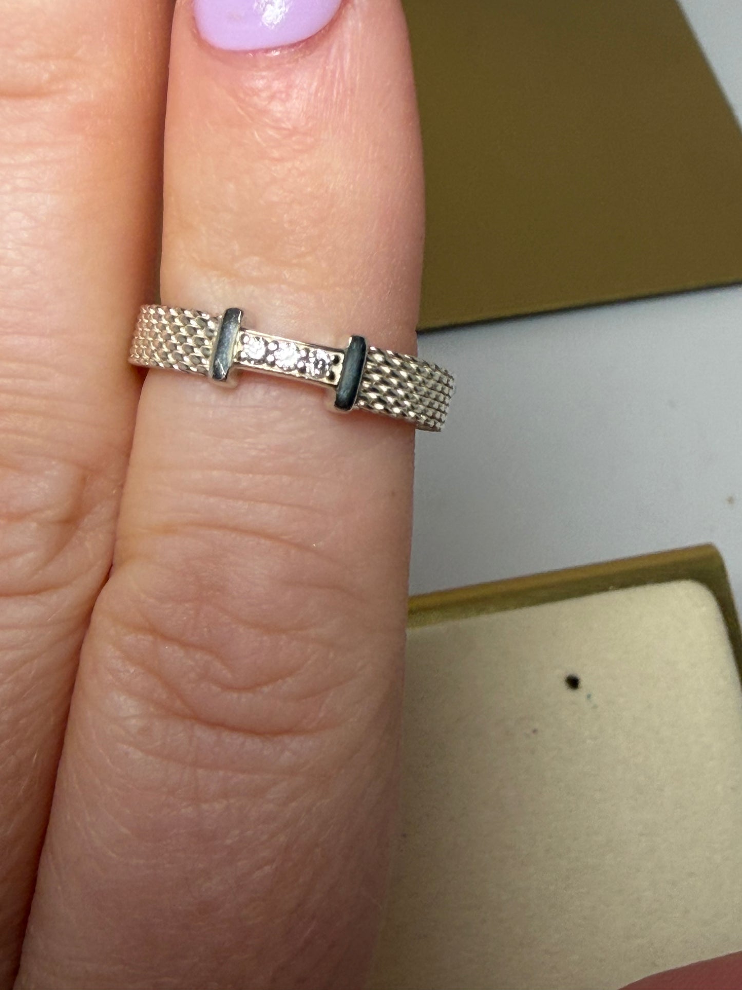 Tiffany & Co Somerset 3 Diamond Ring