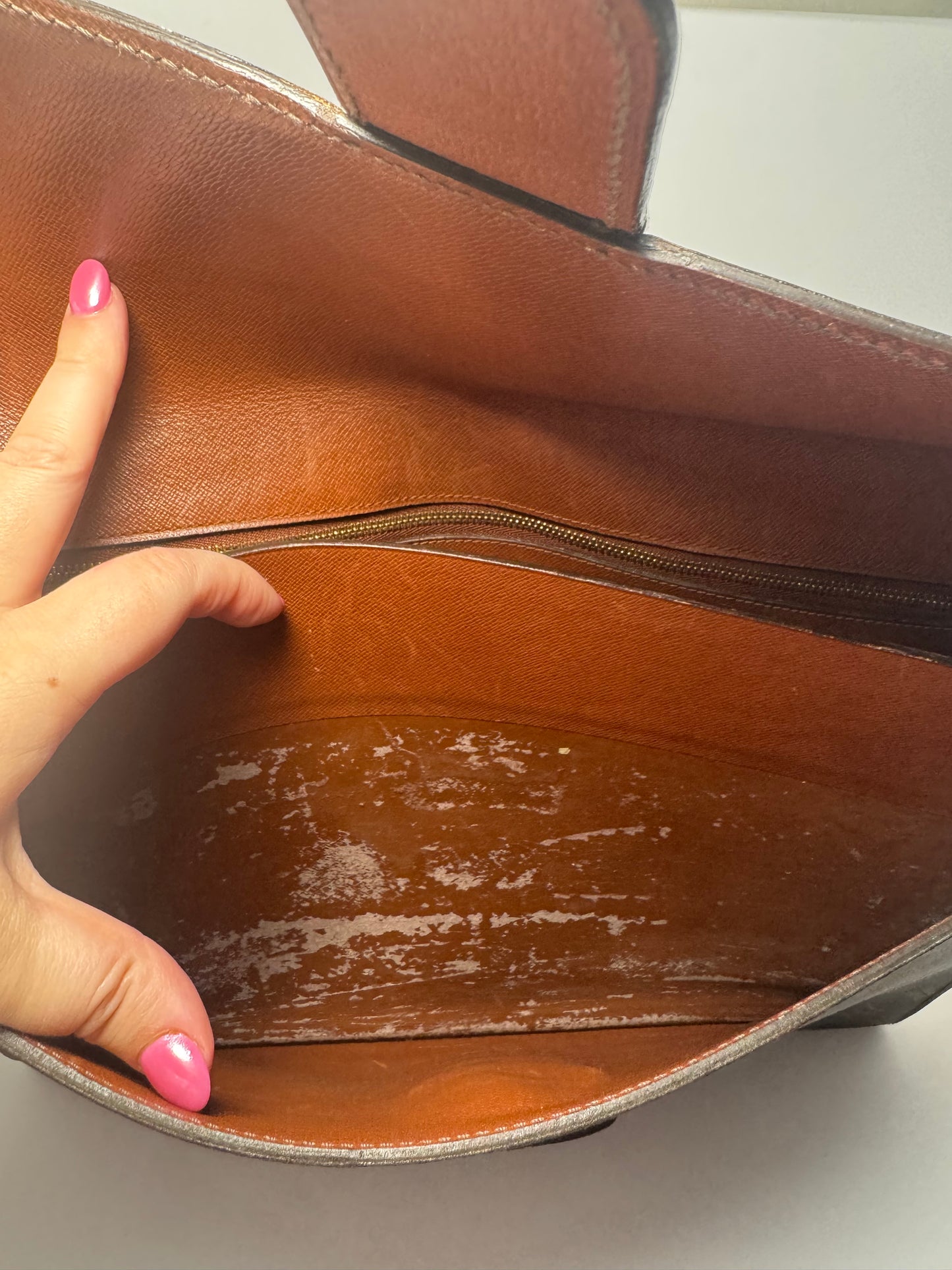 Louis Vuitton Monogram Minister Briefcase Document Clutch
