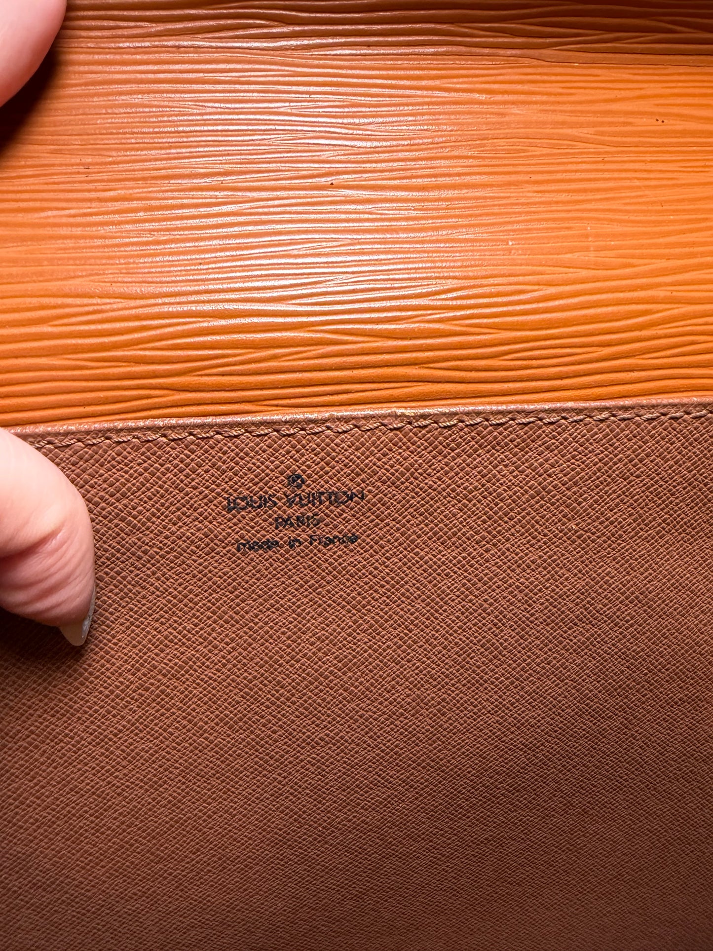 Louis Vuitton Cipango Brown Epi Leather Serviette Conseiller Briefcase/Laptop Holder