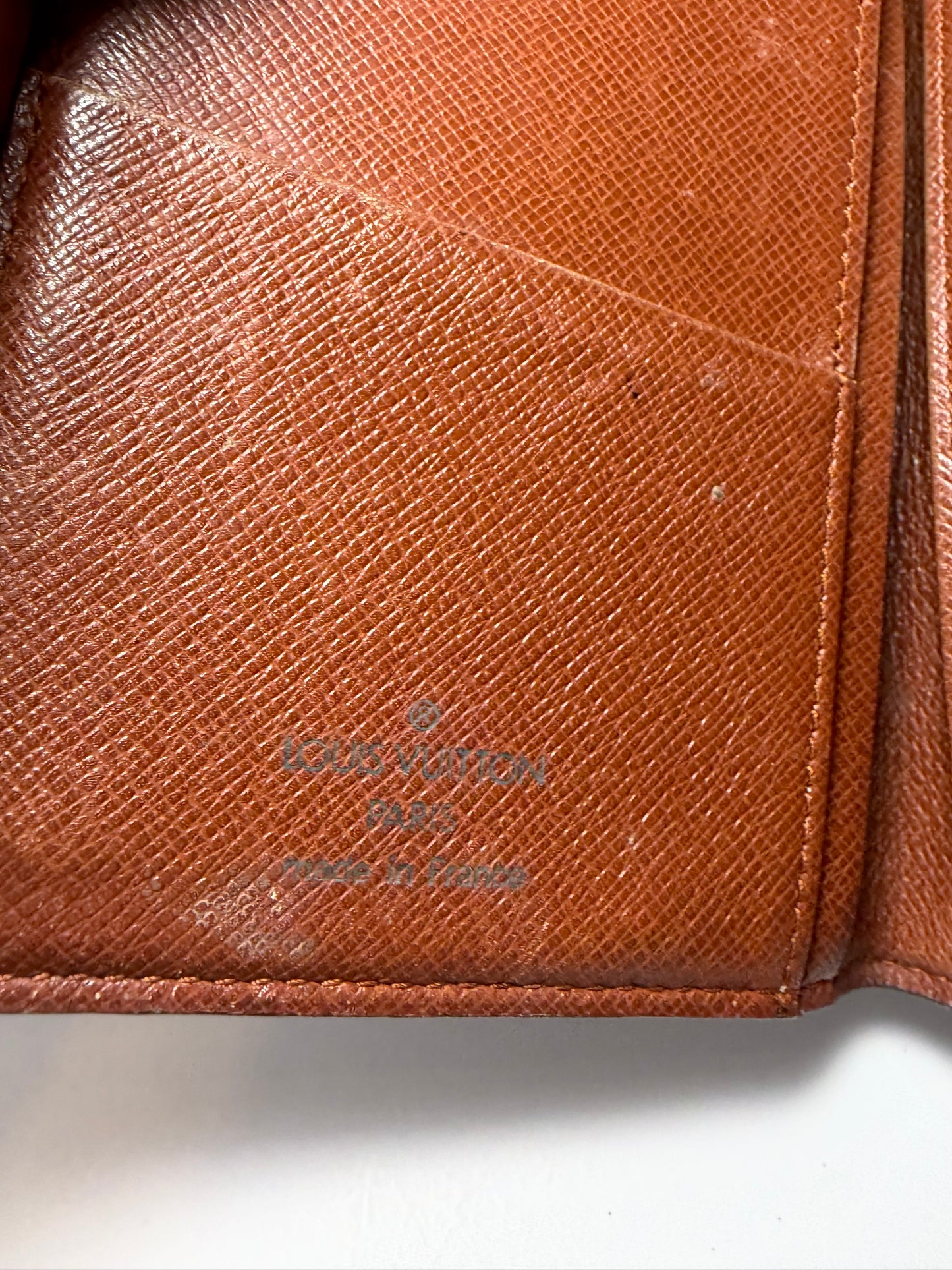 Louis Vuitton Monogram Porte Valeurs Organizer Wallet/Passport Holder