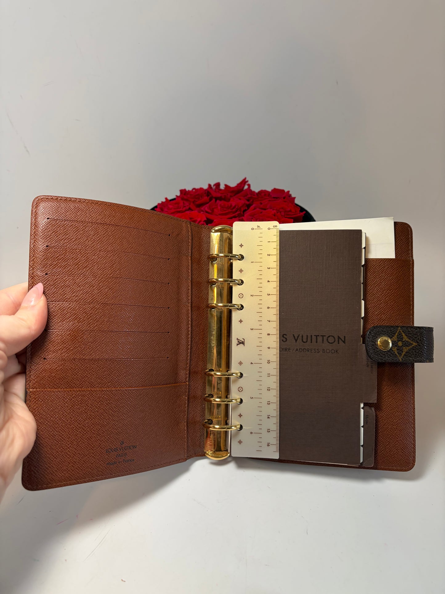 Louis Vuitton Medium Ring Agenda MM Monogram