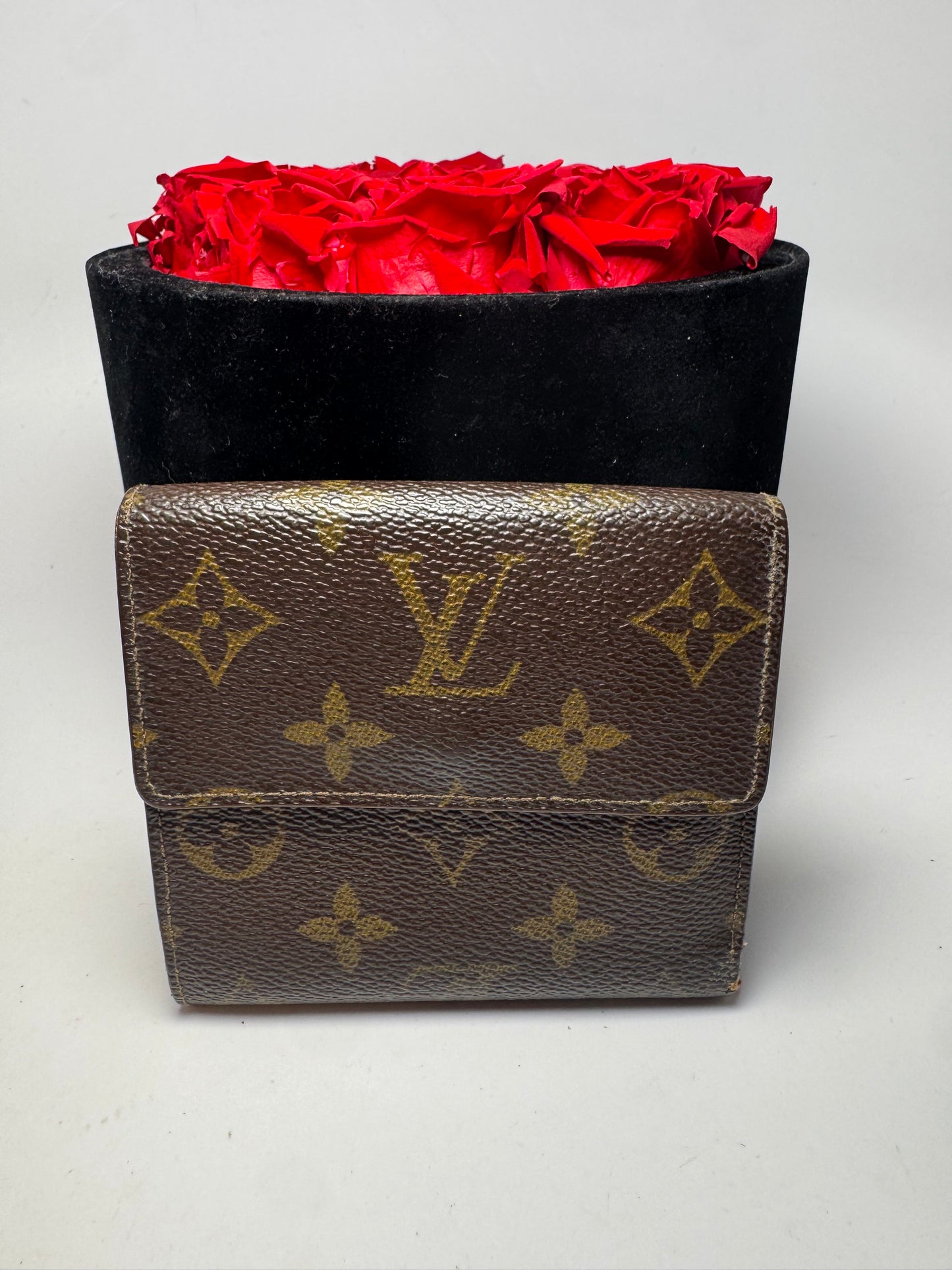 Louis Vuitton Elise Monogram Trifold Wallet