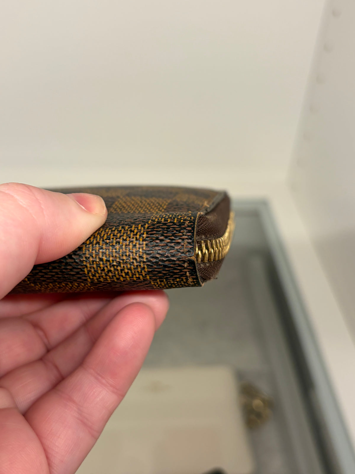 Louis Vuitton Damier Ebene Zippy Organizer Wallet