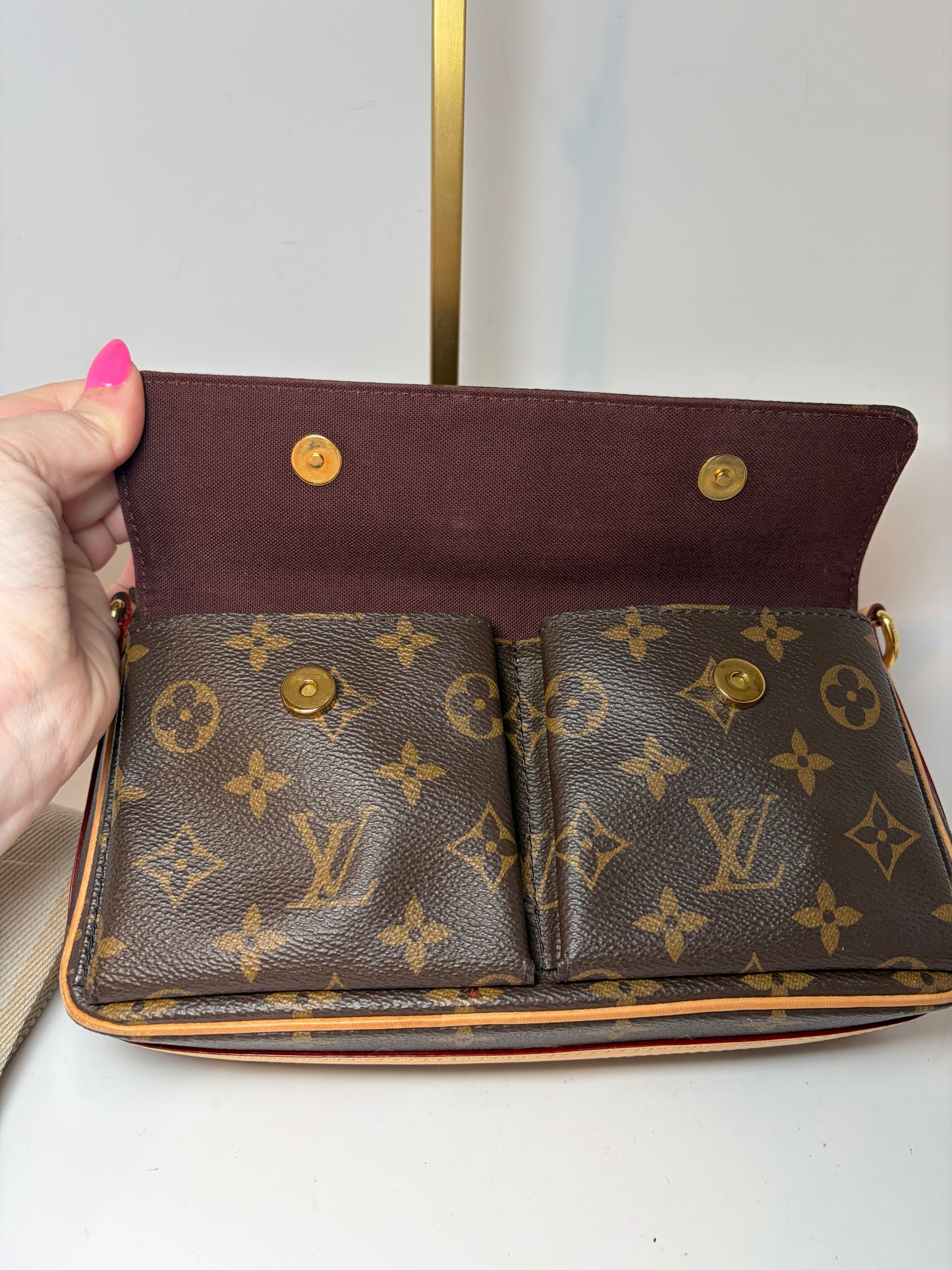 Louis Vuitton Vivacité Monogram Crossbody 2024 w/COA