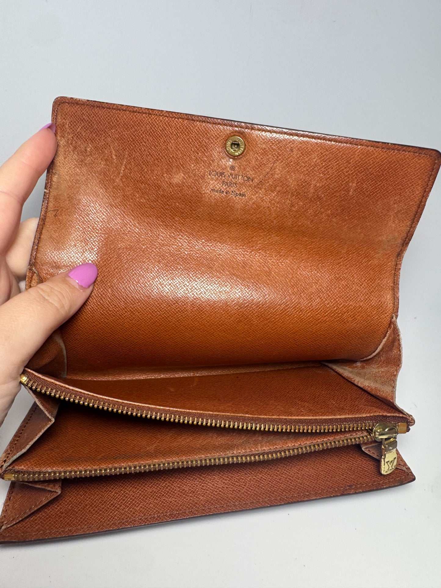 Louis Vuitton Sarah Monogram Long Snap Wallet