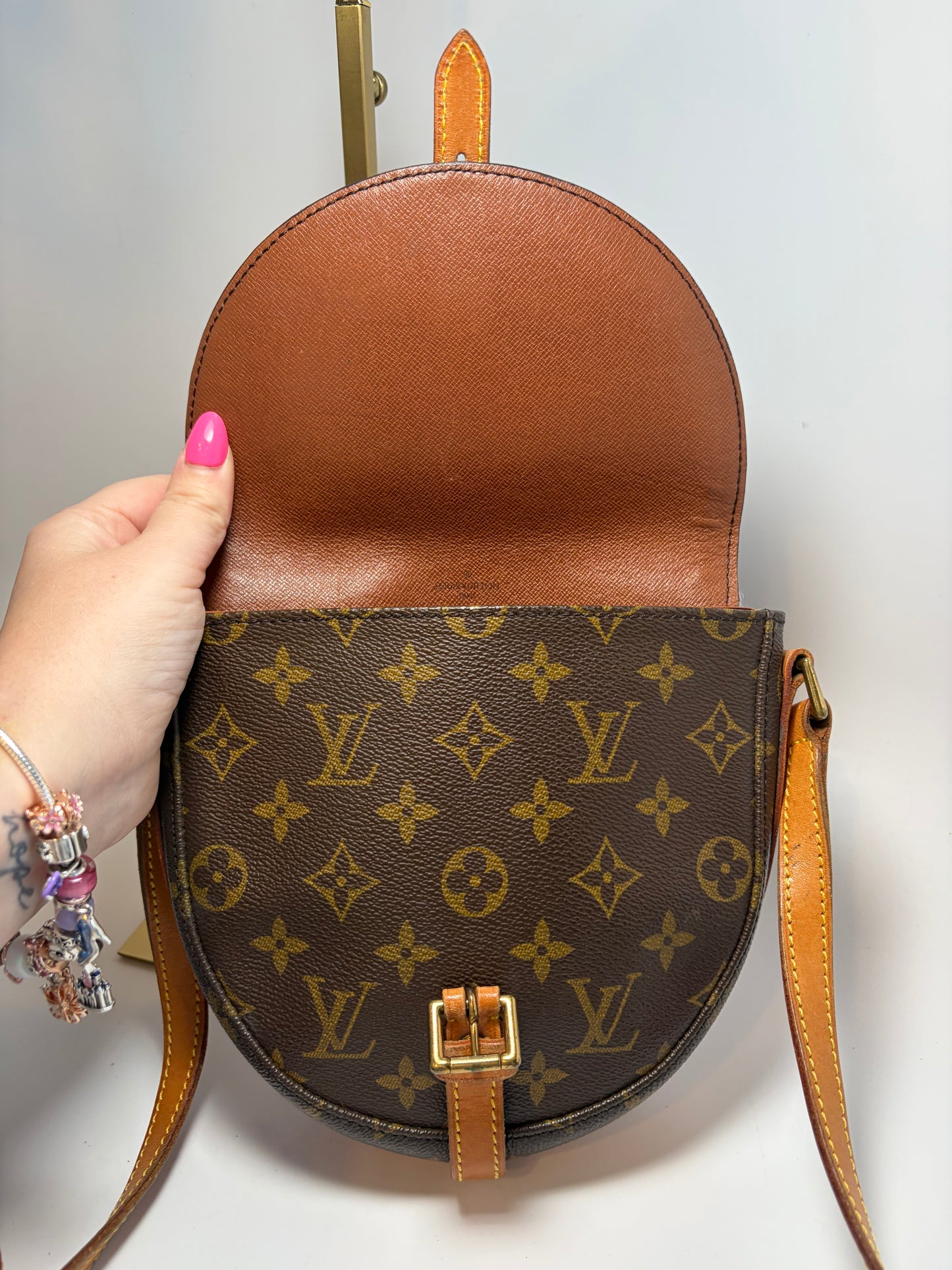 Louis Vuitton Chantilly PM Monogram Crossbody, Made in France May 1989