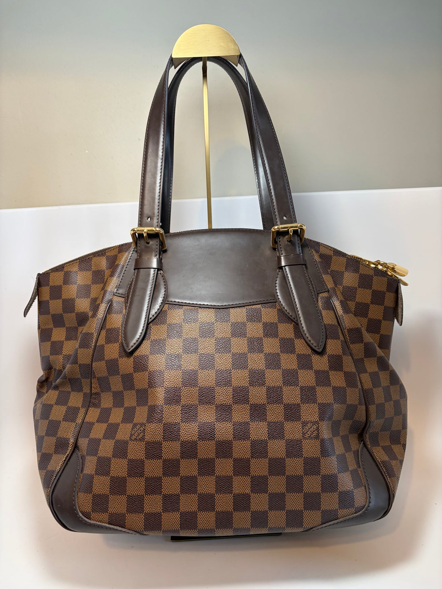 Louis Vuitton Damier Ebene Verona GM Shoulder Bag