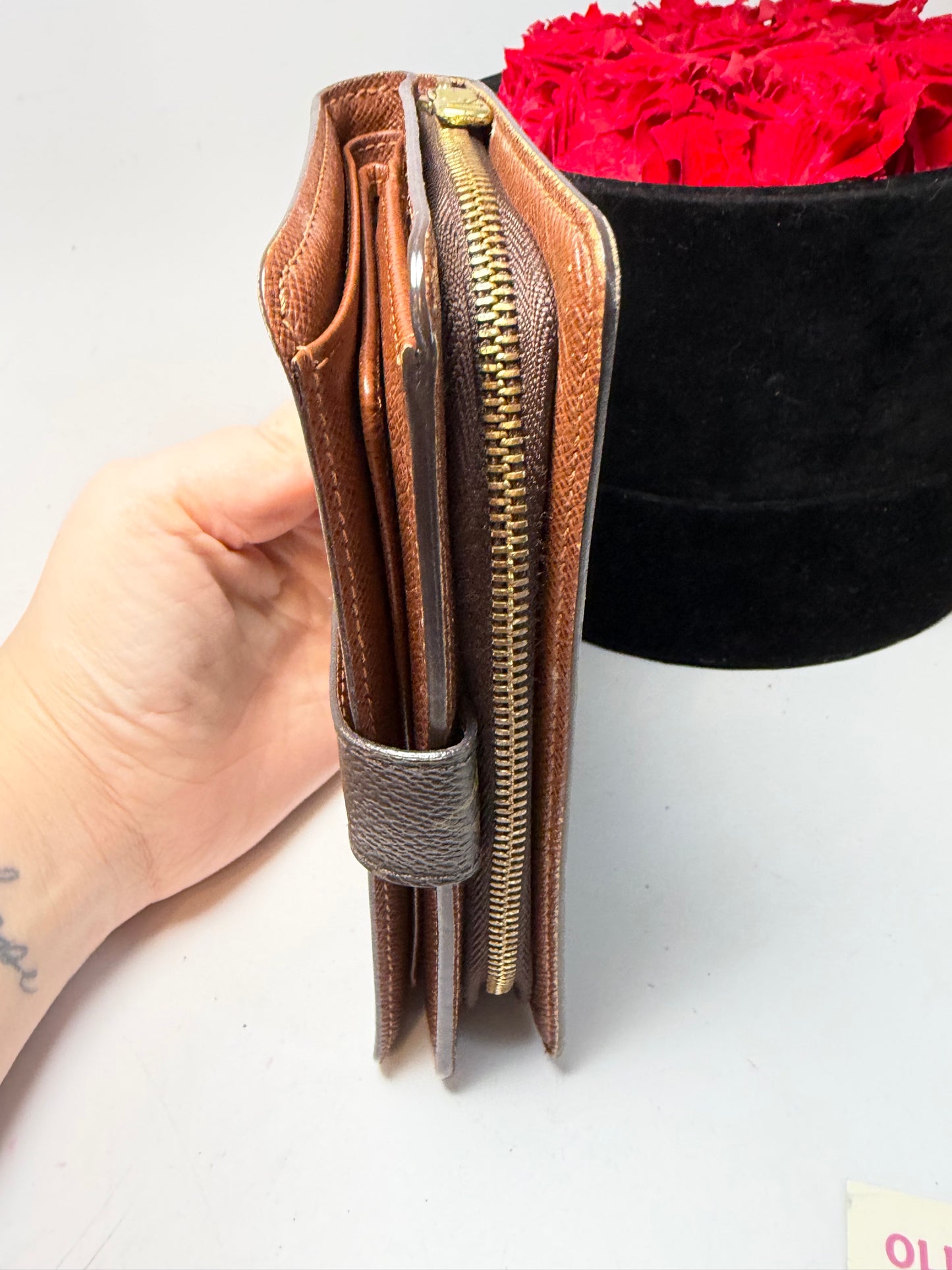 Louis Vuitton Porte Papier Passport Wallet Monogram