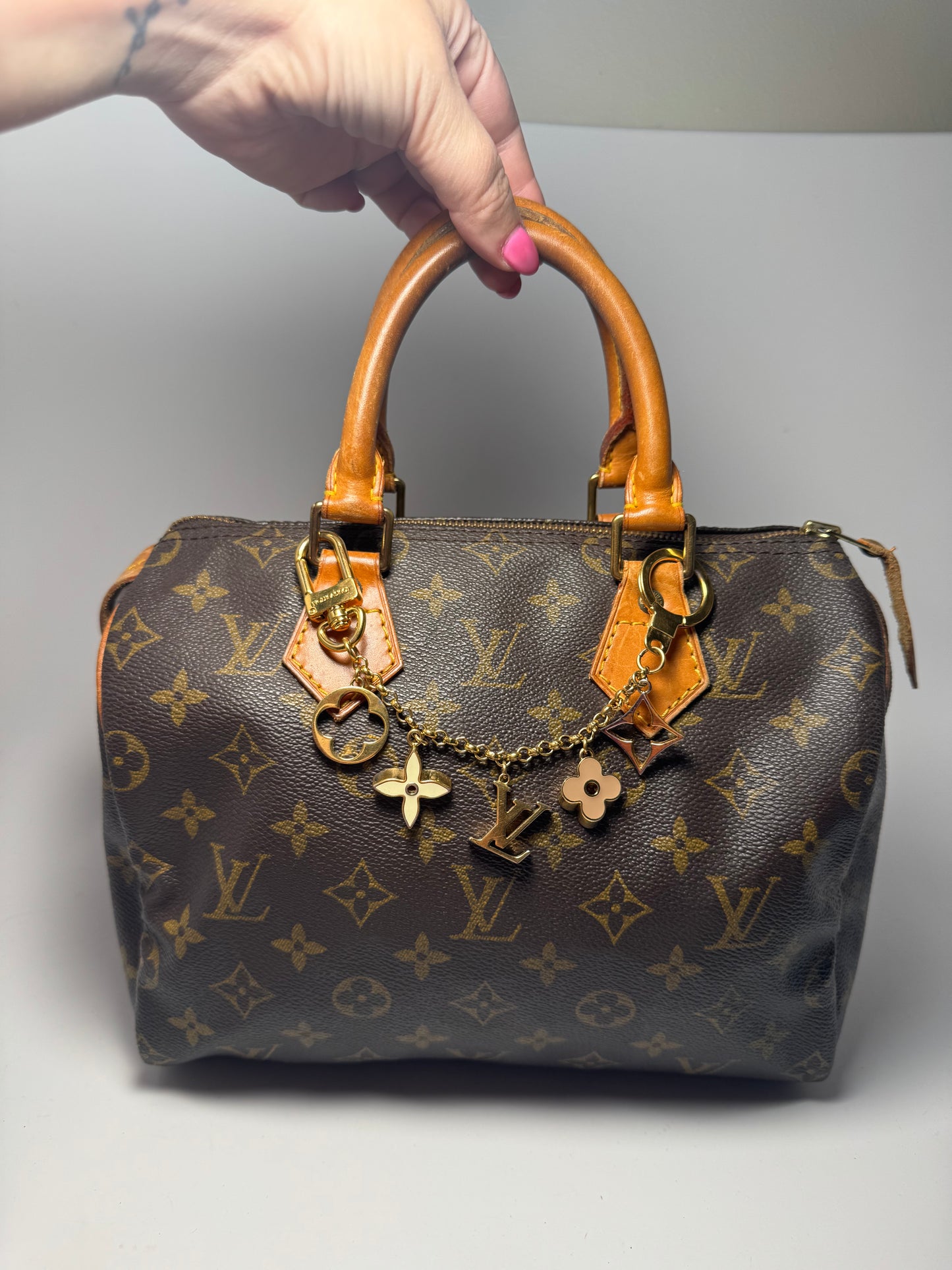 Louis Vuitton Fleur De Monogram Bag Charm Chain