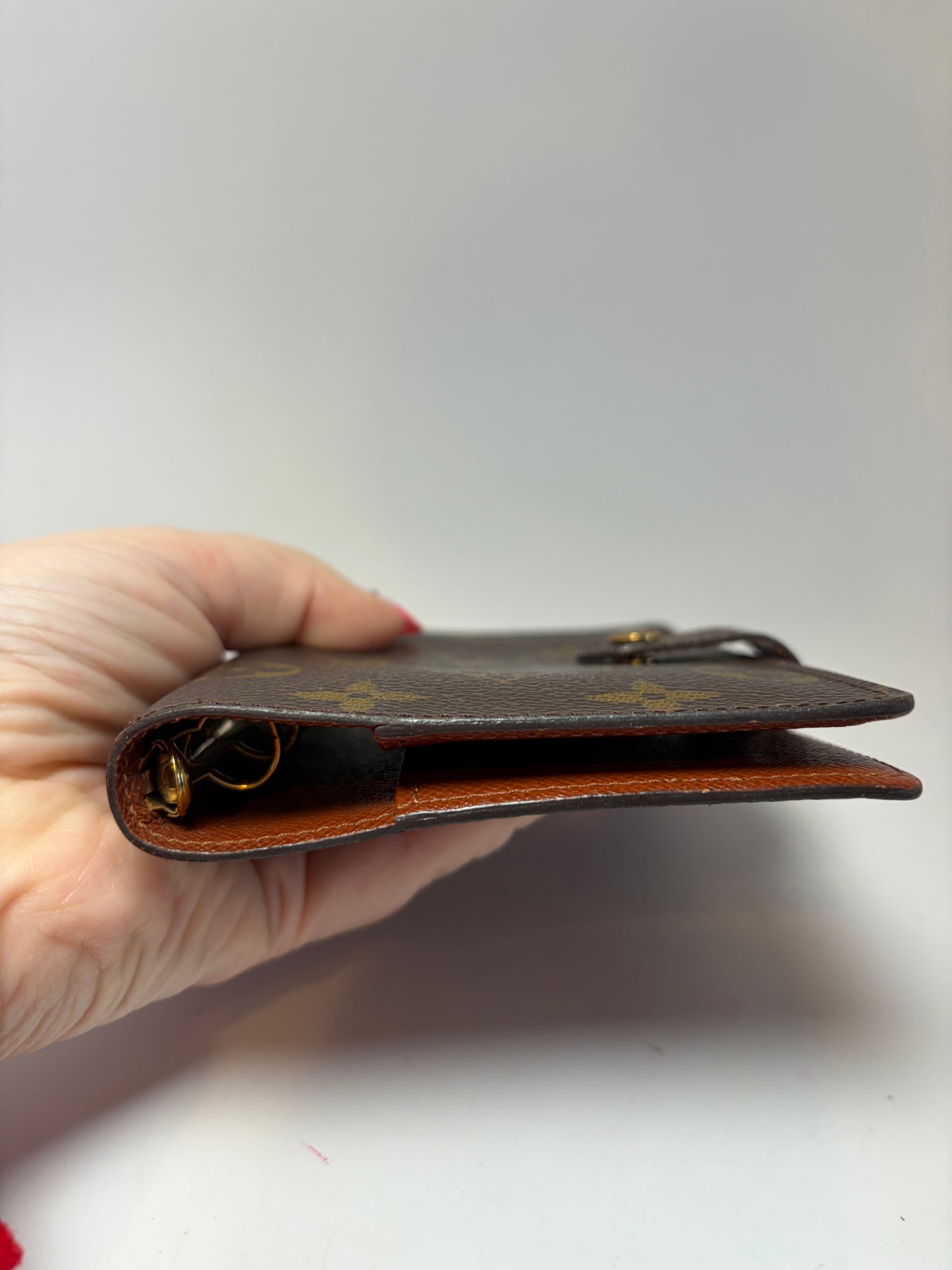 Louis Vuitton Agenda PM Monogram Planner/Passport Holder- made in 2000 in Spain