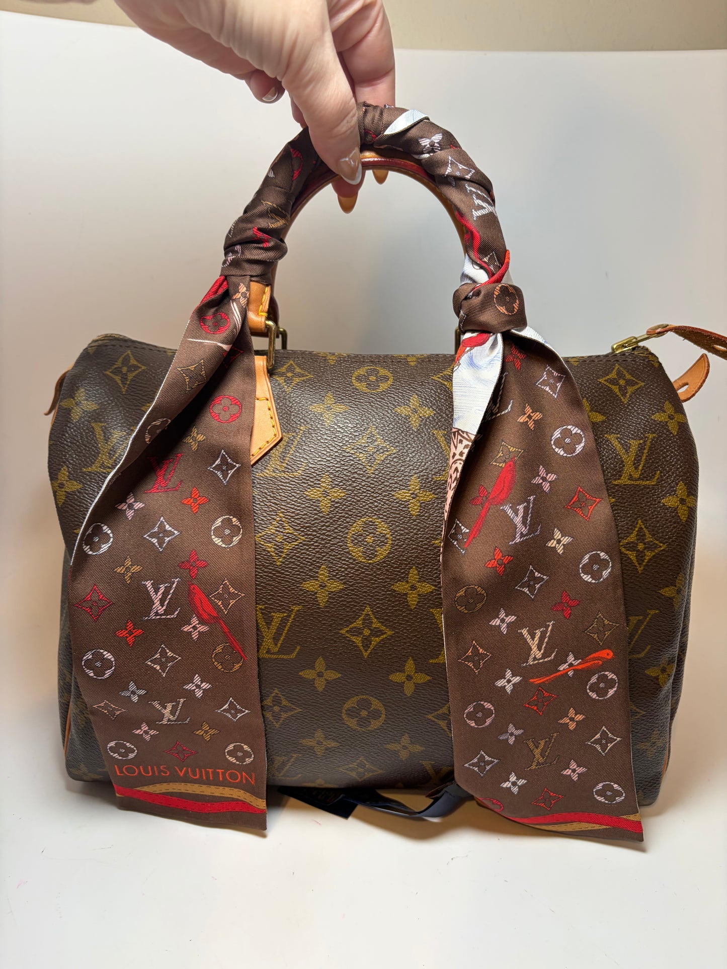 Louis Vuitton Up and Away BB Bandeau 100% Silk Spring-Summer 2023 NWOT
