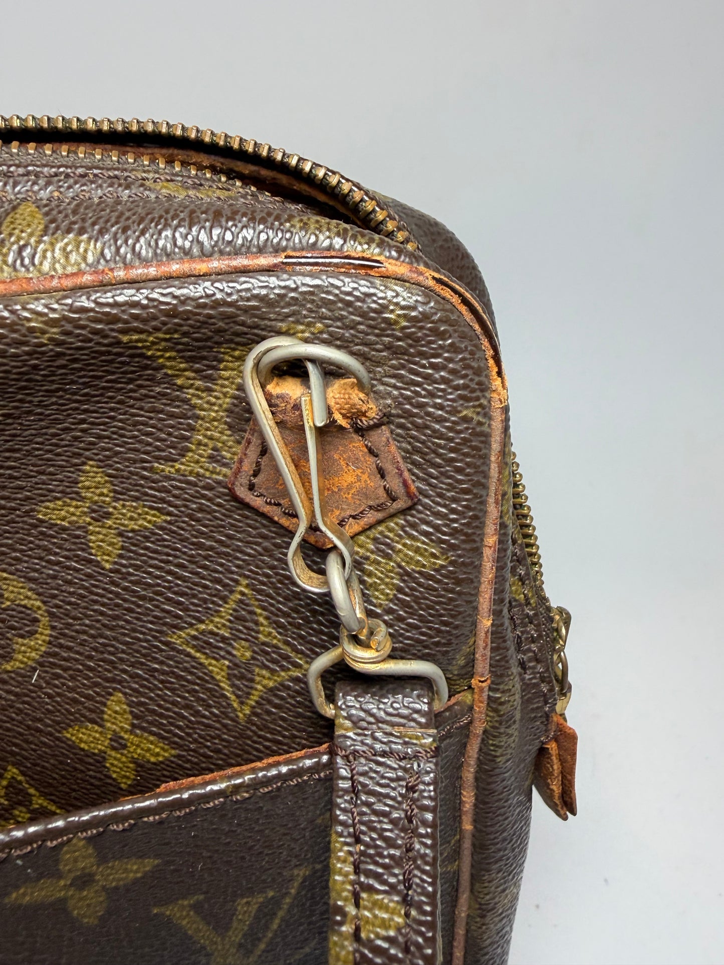 Louis Vuitton Mini Danube Momogram Crossbody-fair condition