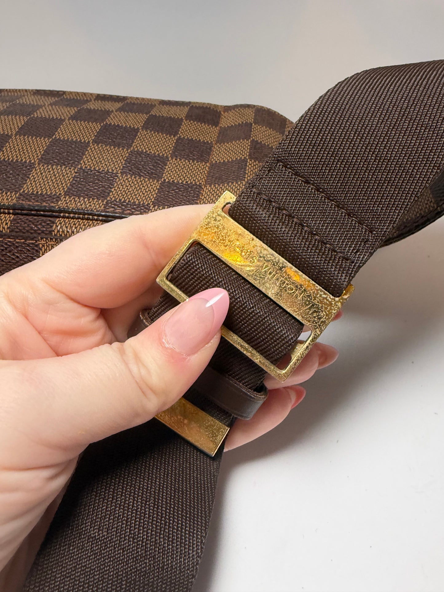 Louis Vuitton Damier Ebene Geronimo Belt Bag/Bum Bag