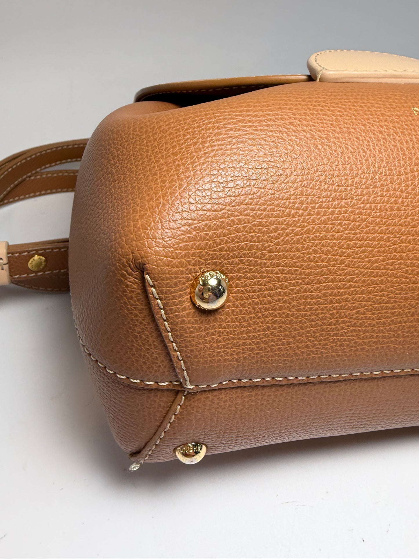 Polène Un Nano Trio Camel Crossbody