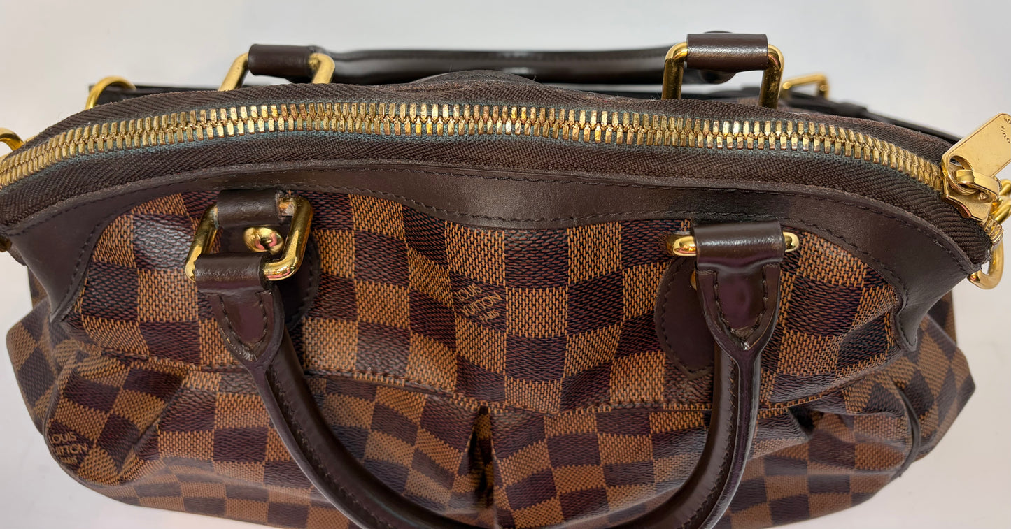 Louis Vuitton Damier Ebene Trevi PM w/shoulder strap