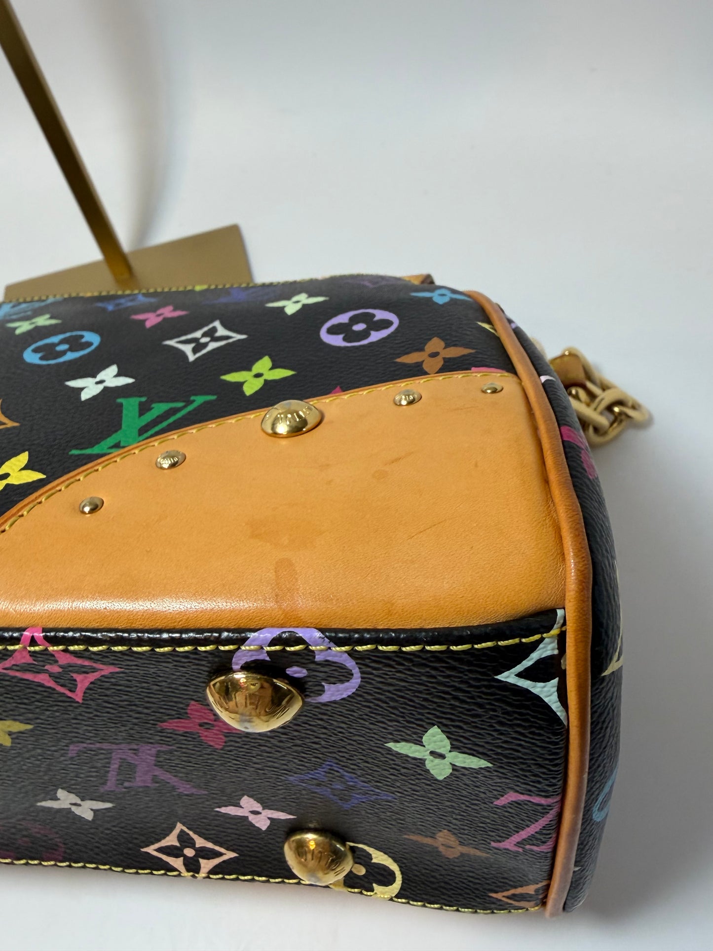 Louis Vuitton Beverly MM Black Multicolor Monogram