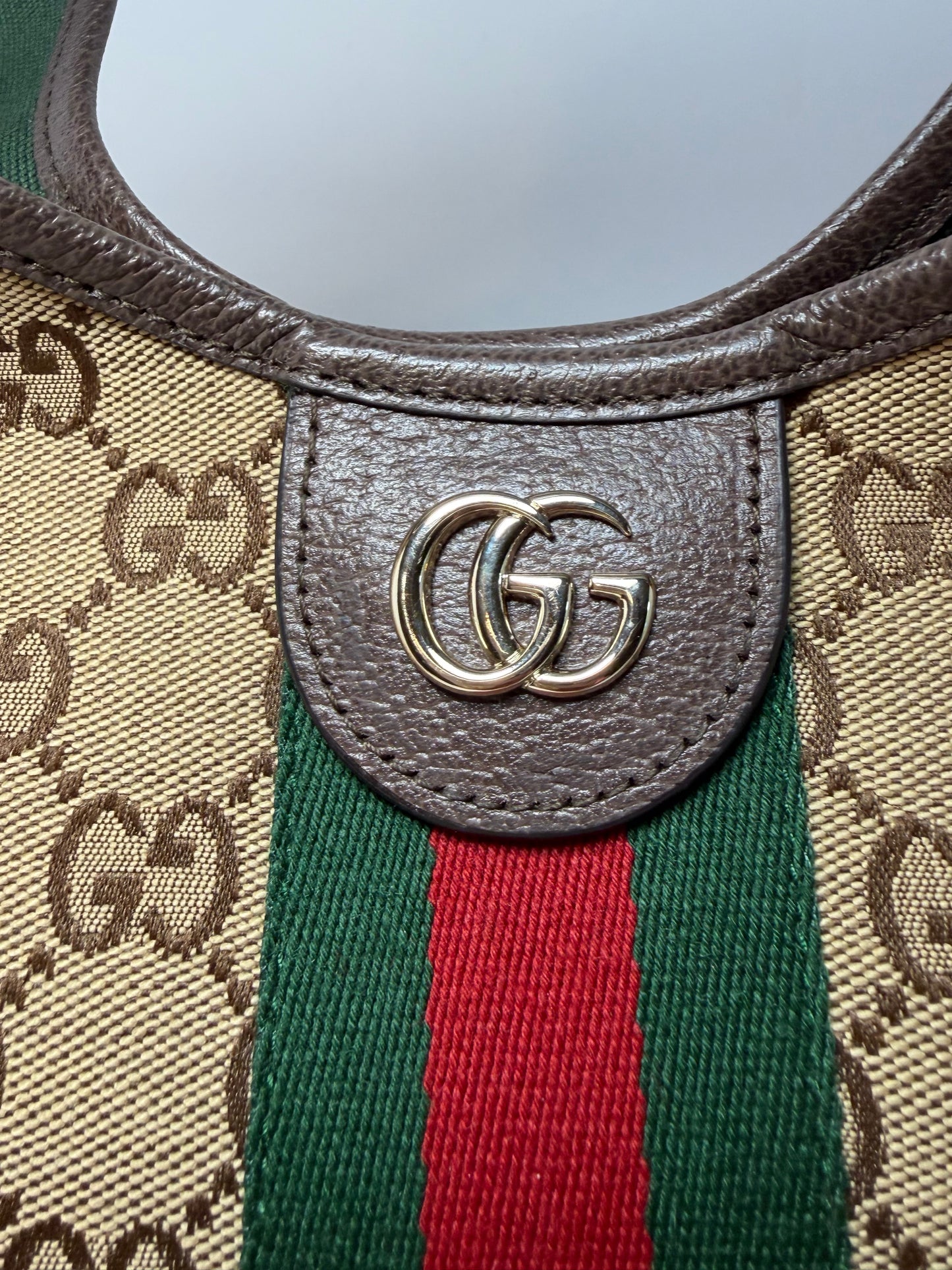 Gucci Giglio Small Canvas Tote/Crossbody LIKE NEW