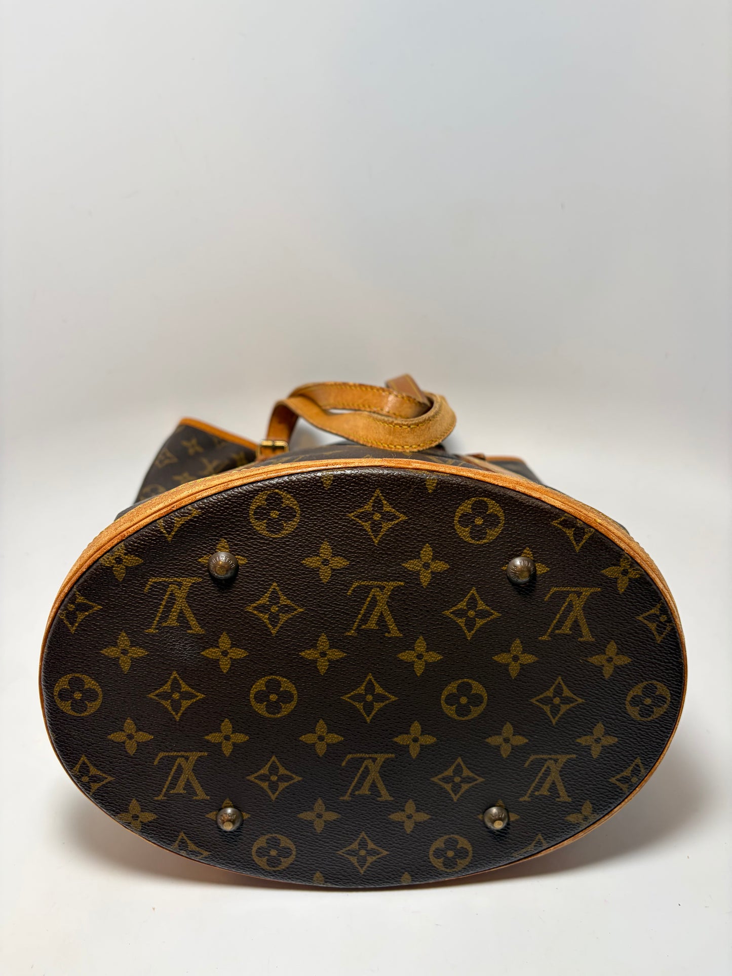 Louis Vuitton Bucket GM Tote Monogram Vintage