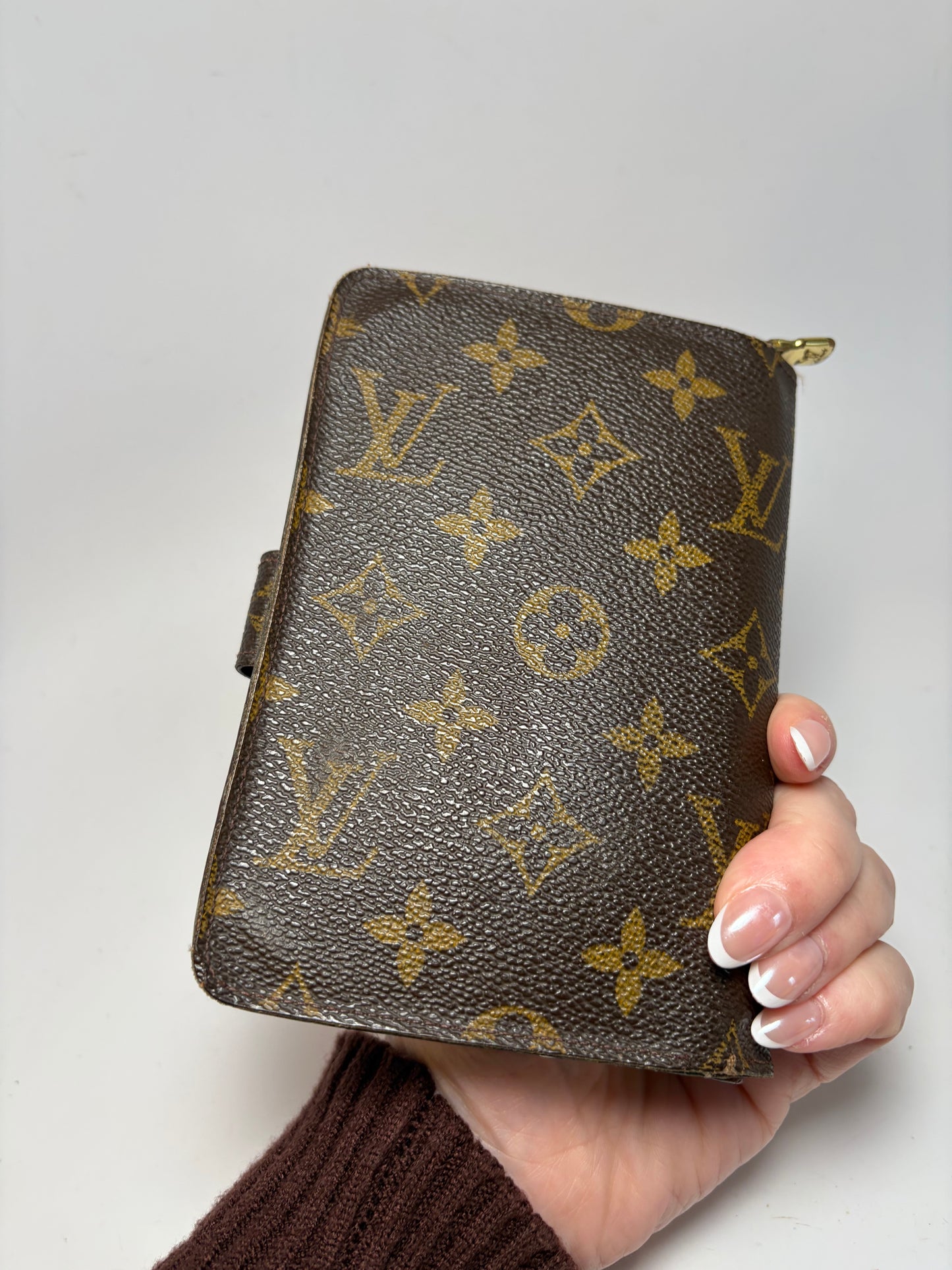 Louis Vuitton Porte Papier Passport Wallet Monogram