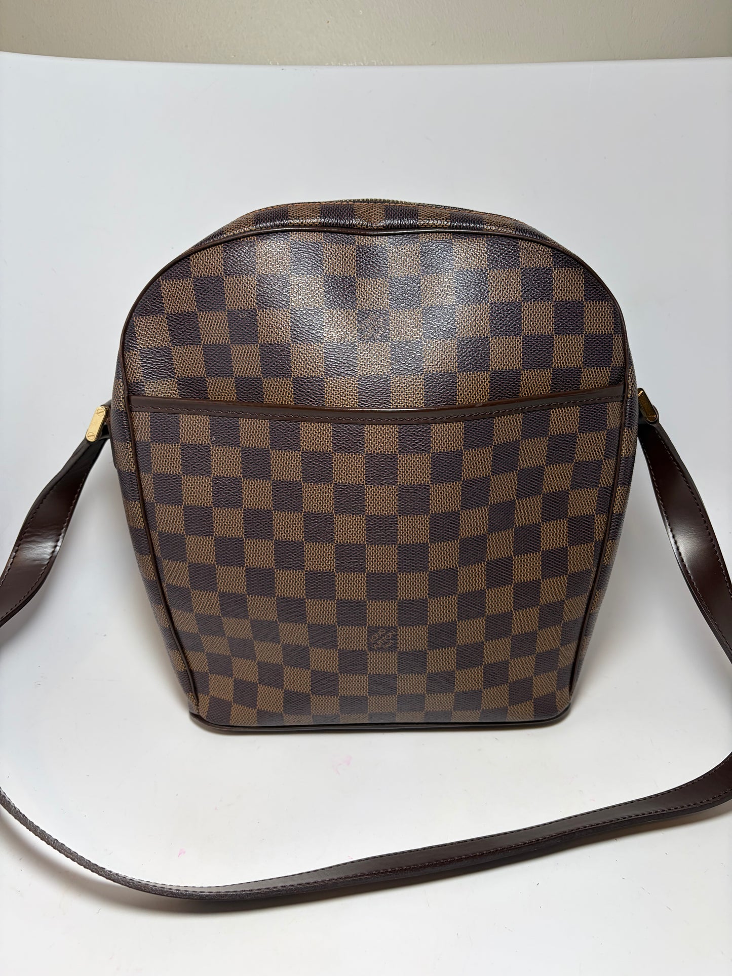 Louis Vuitton Ipanema GM shoulder bag in Damier Ebène