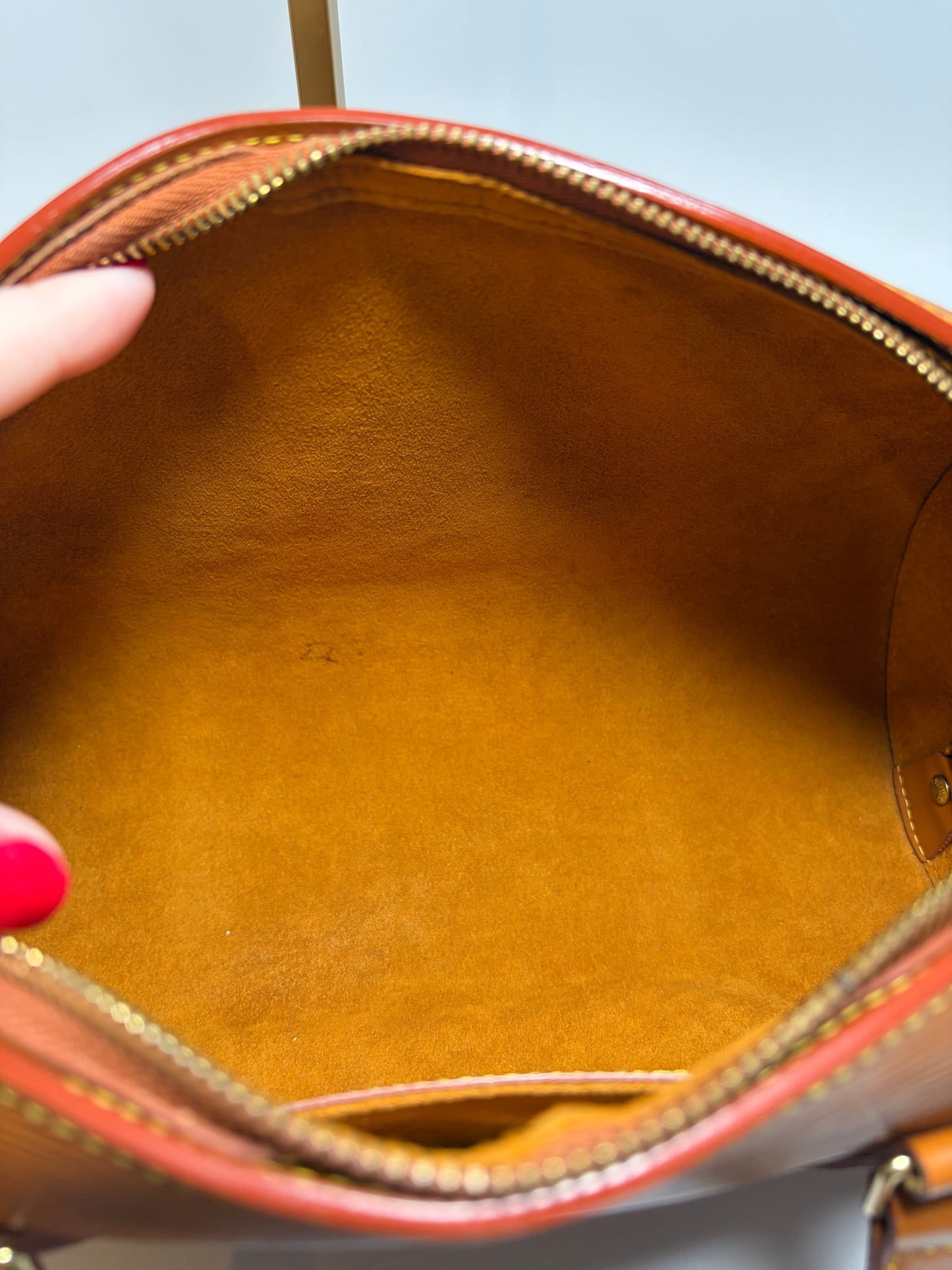 Louis Vuitton Soufflot Bag Epi Leather Barrel Bag