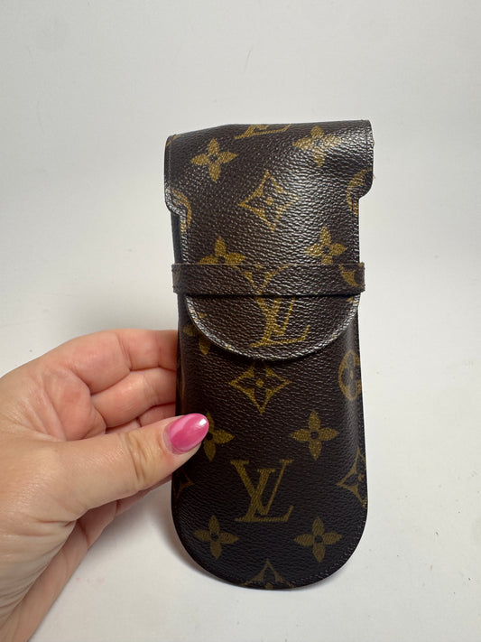 Louis Vuitton Monogram Sunglasses/Glasses Case Made in France December 2004