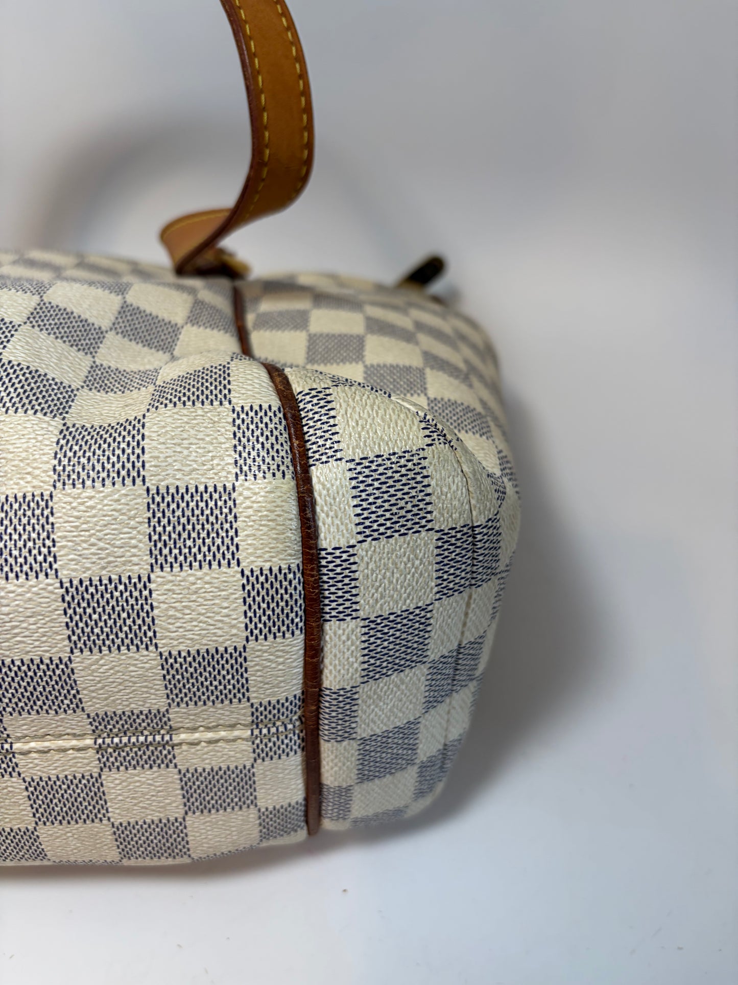 Louis Vuitton Damier Azur PM Tote with Mini Pochette Set
