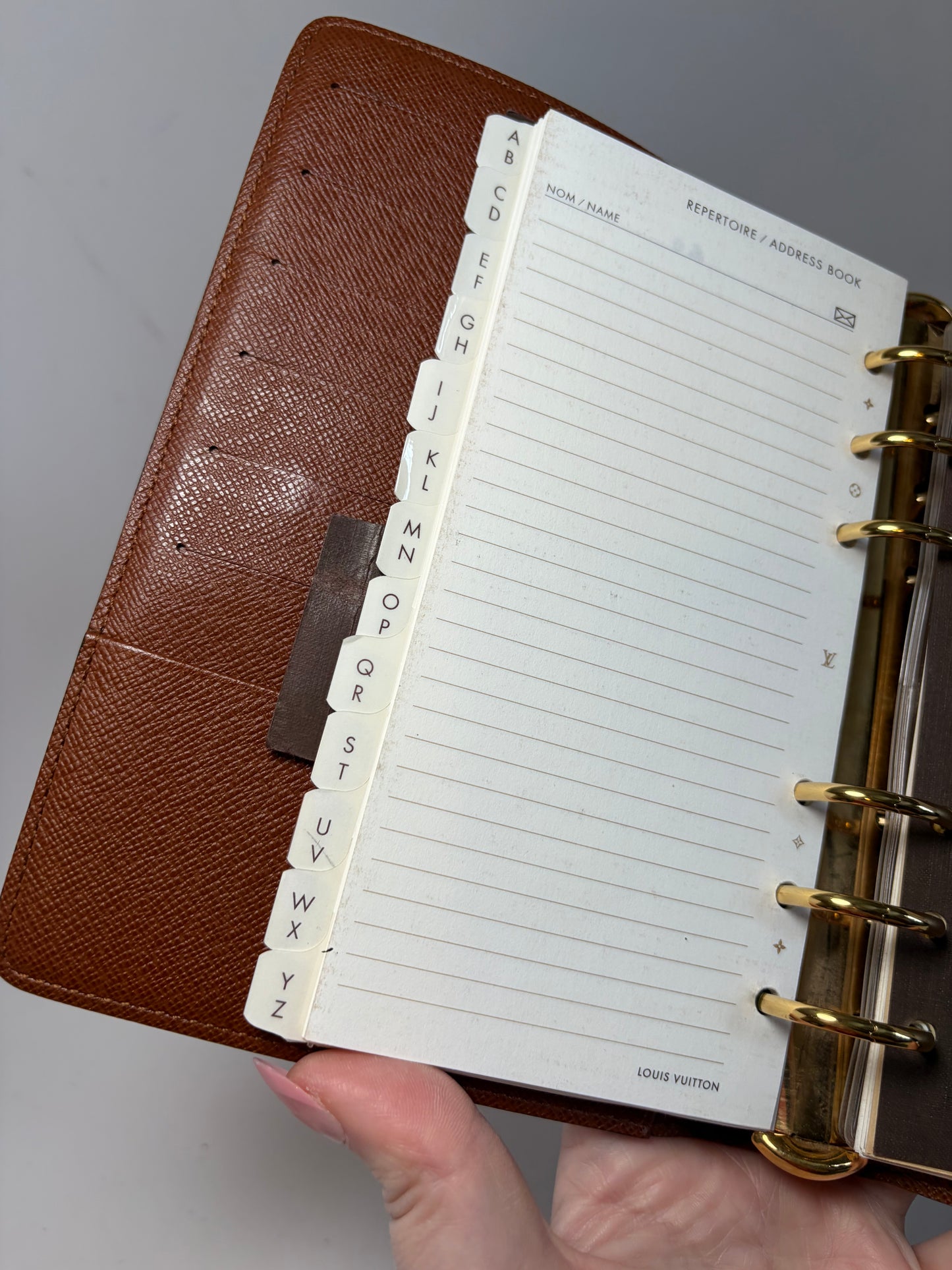 Louis Vuitton Medium Ring Agenda MM Monogram