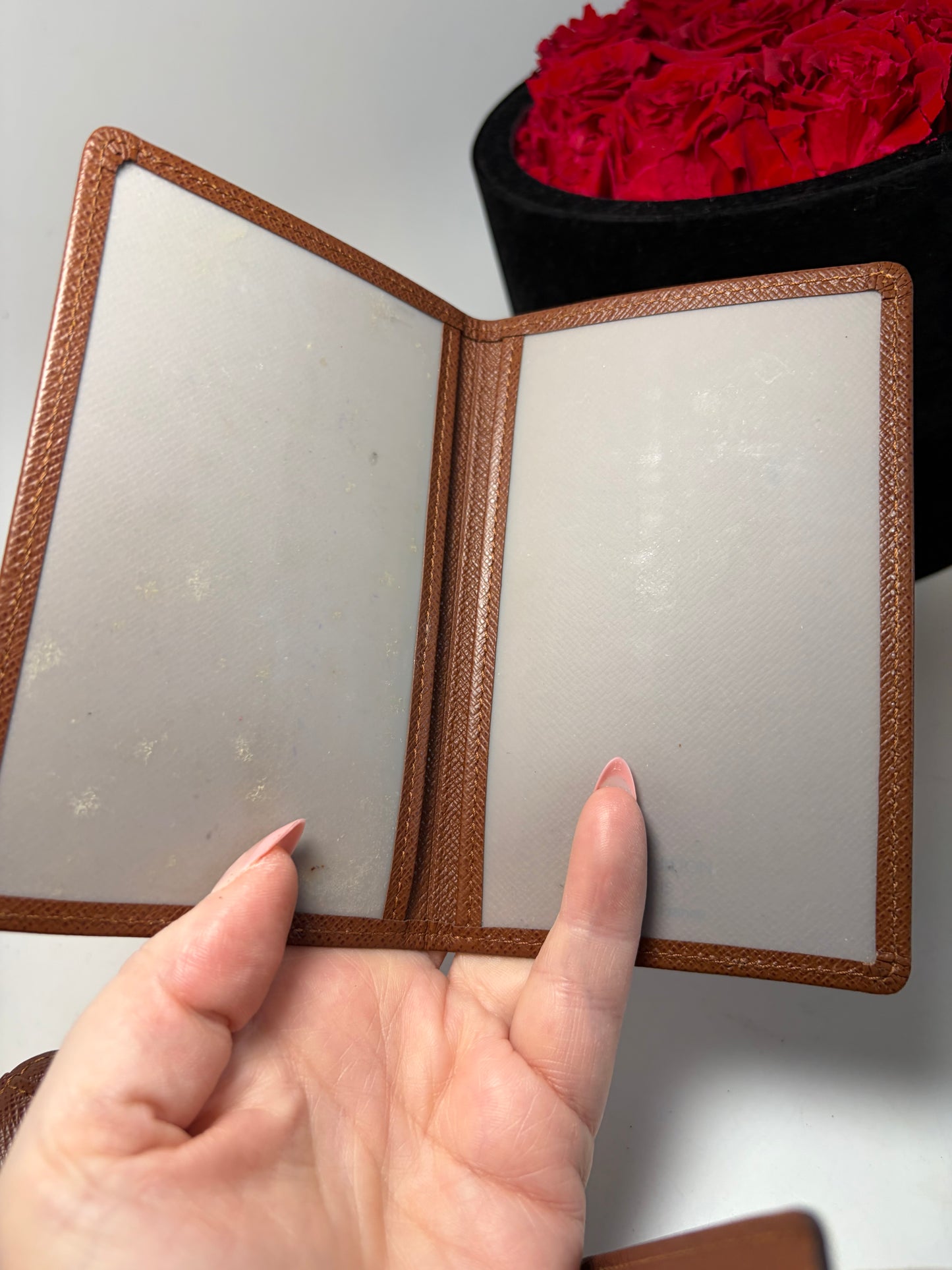 Louis Vuitton Porte Papier Passport Wallet Monogram