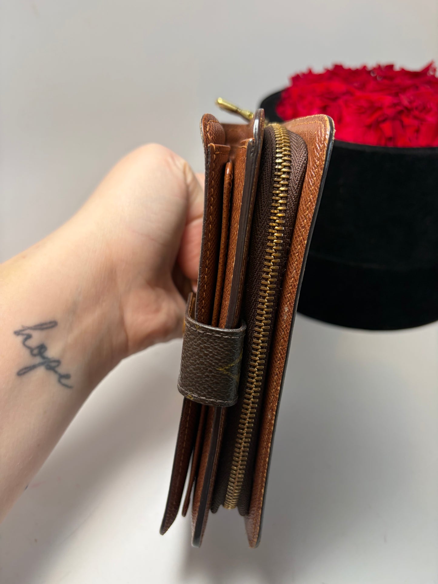 Louis Vuitton Porte Papier Passport Wallet Monogram