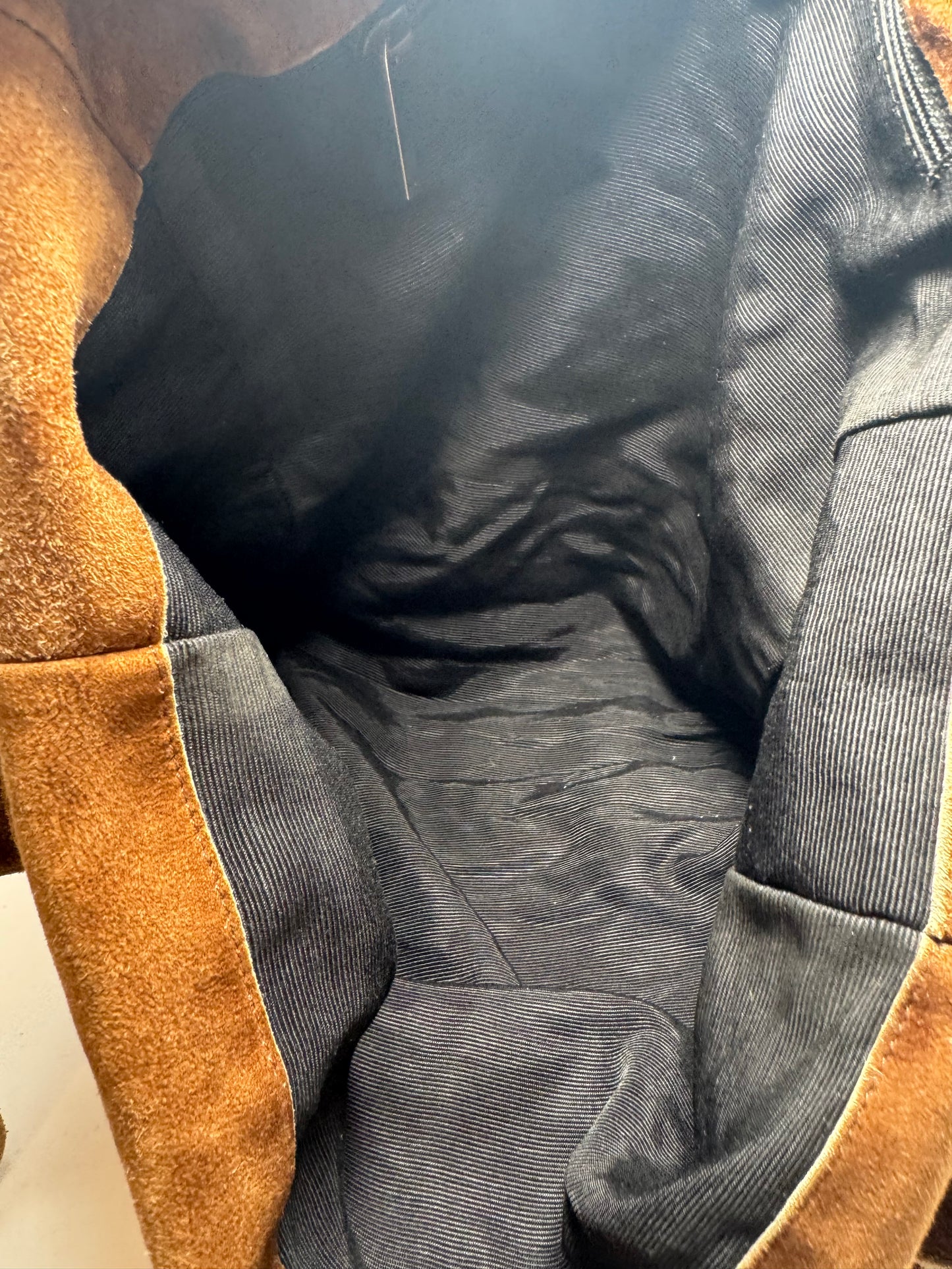 Chanel Mouton Suede Patchwork Tote/Shoulder Bag EXCELLENT condition with certificate of authenticity