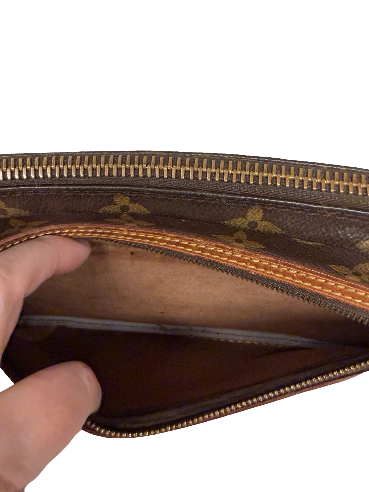 Louis Vuitton Marley Draggone Clutch Monogram Wristlet