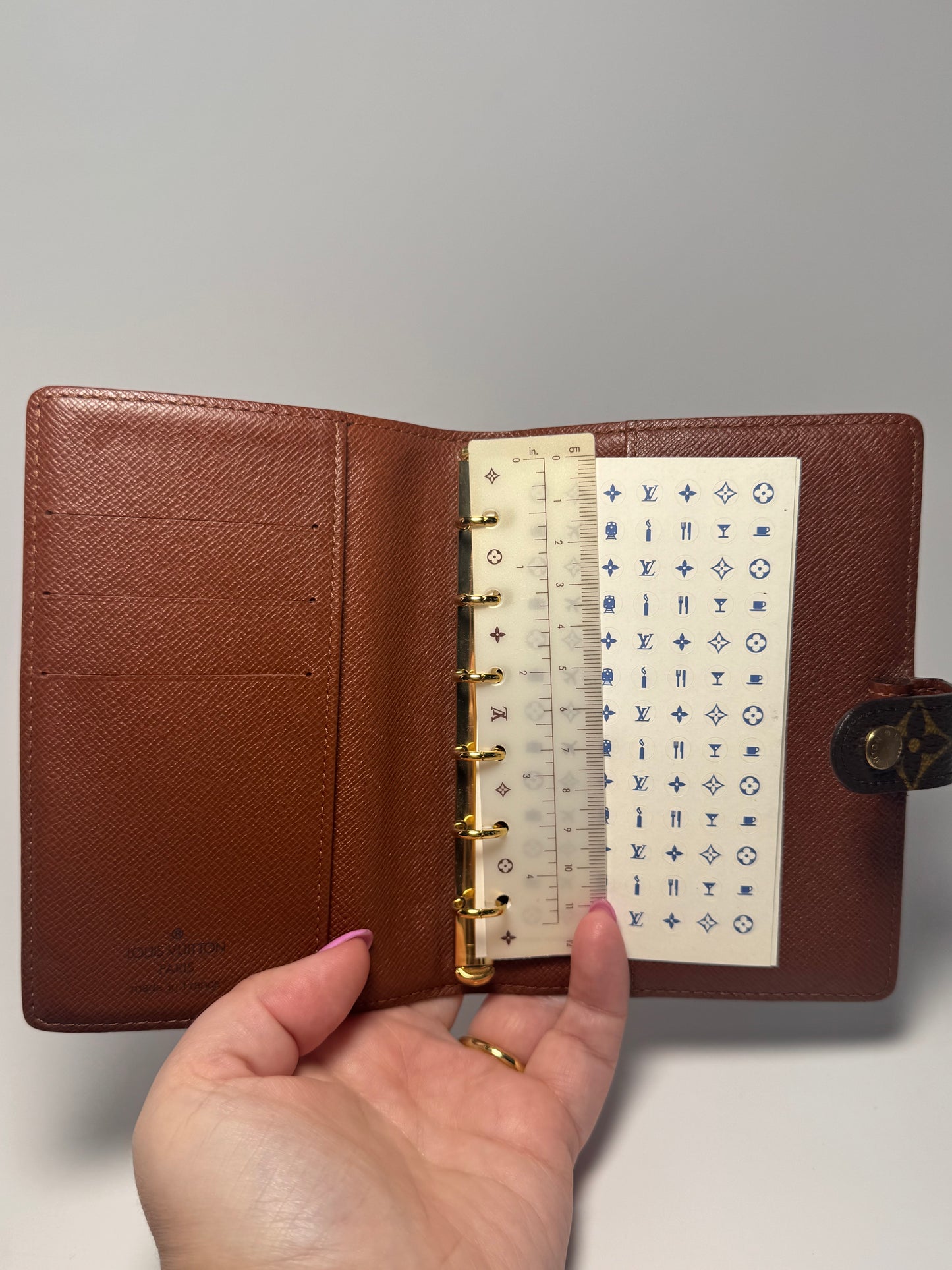 Louis Vuitton Monogram Agenda PM/Planner/Passport Holder- France June 2002
