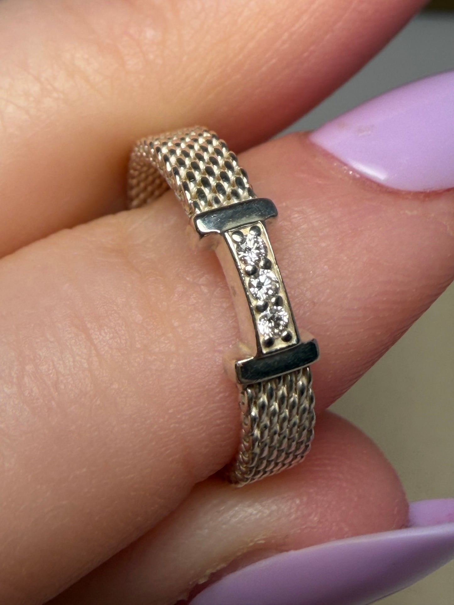 Tiffany & Co Somerset 3 Diamond Ring