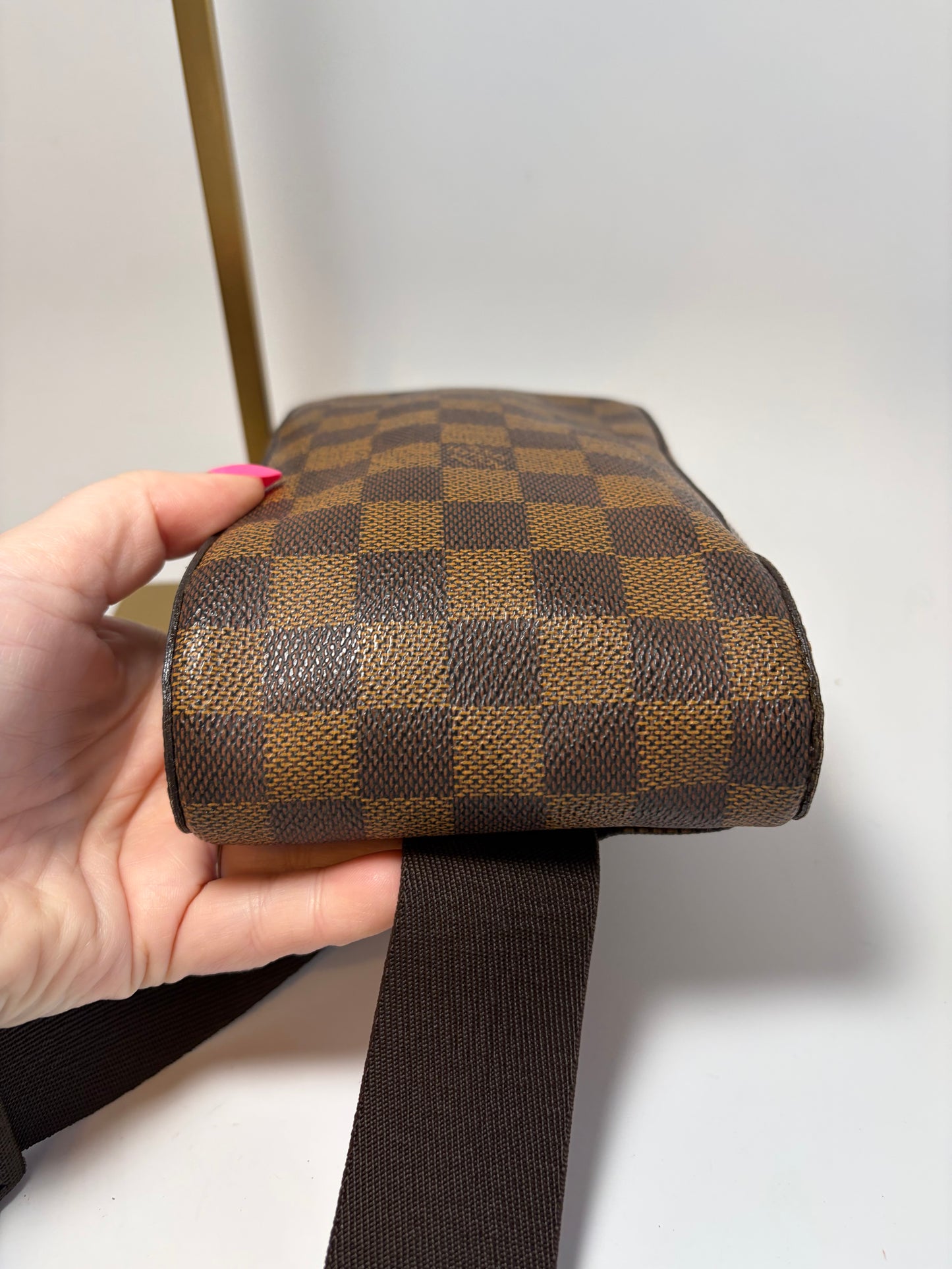 Louis Vuitton Damier Ebene Geronimo Bum Bag