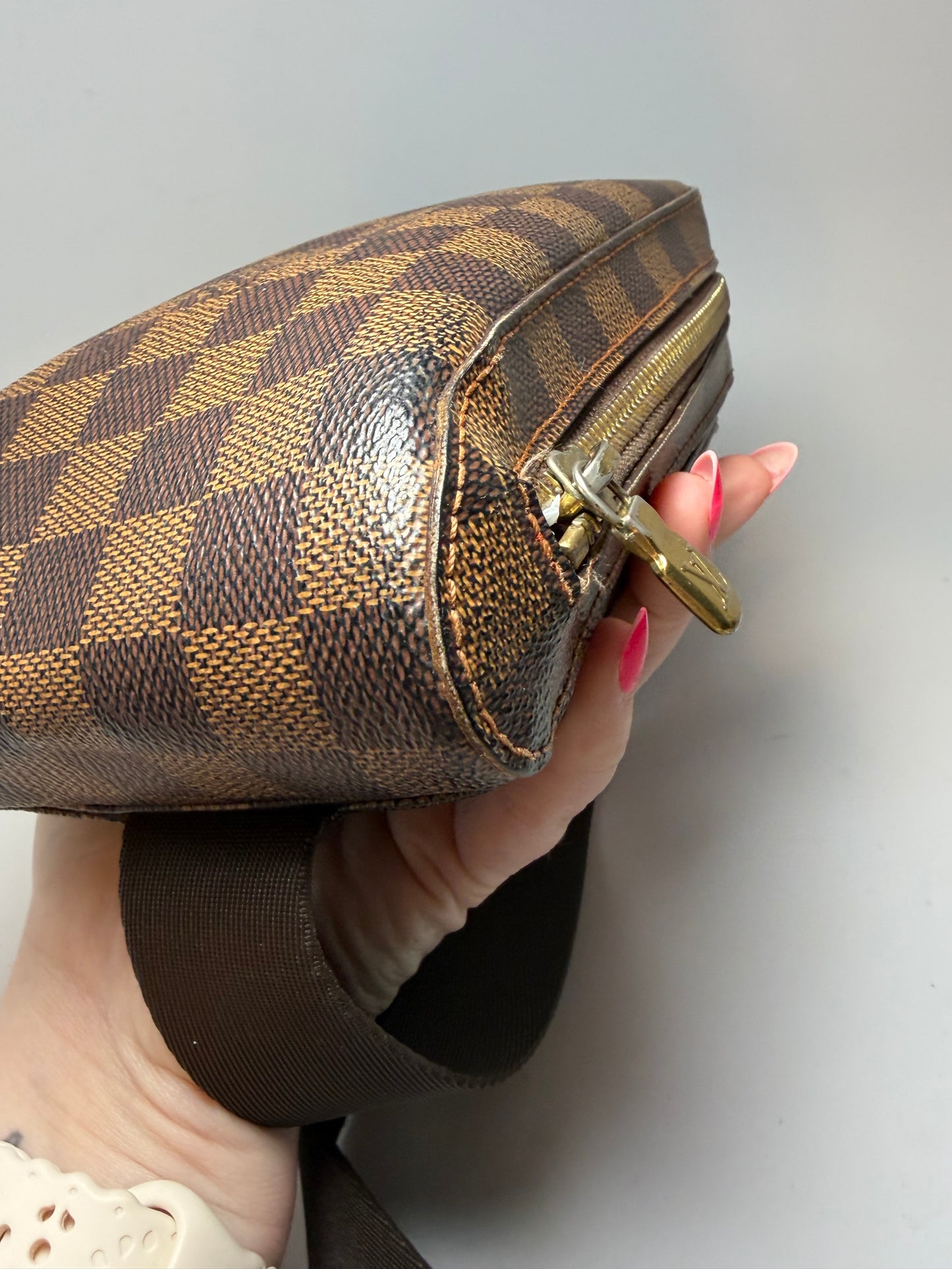 Louis Vuitton Geronimo Belt Bag/Bum Bag Damier Ebene