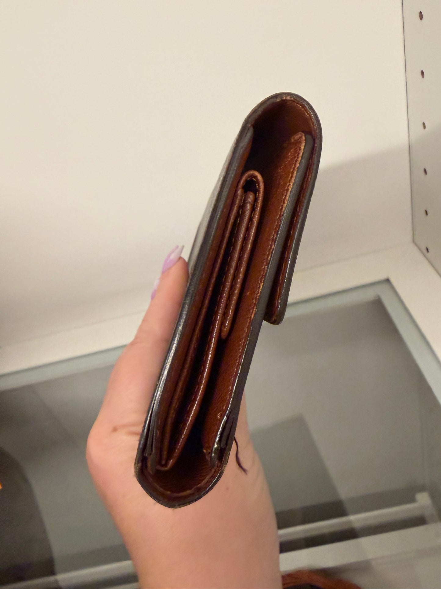 Louis Vuitton Etui papier passport monogram wallet
