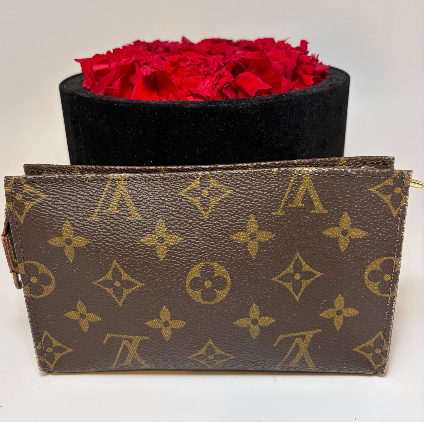 Louis Vuitton Bucket PM Toiletry Bag Monogram, Made in France July 2000