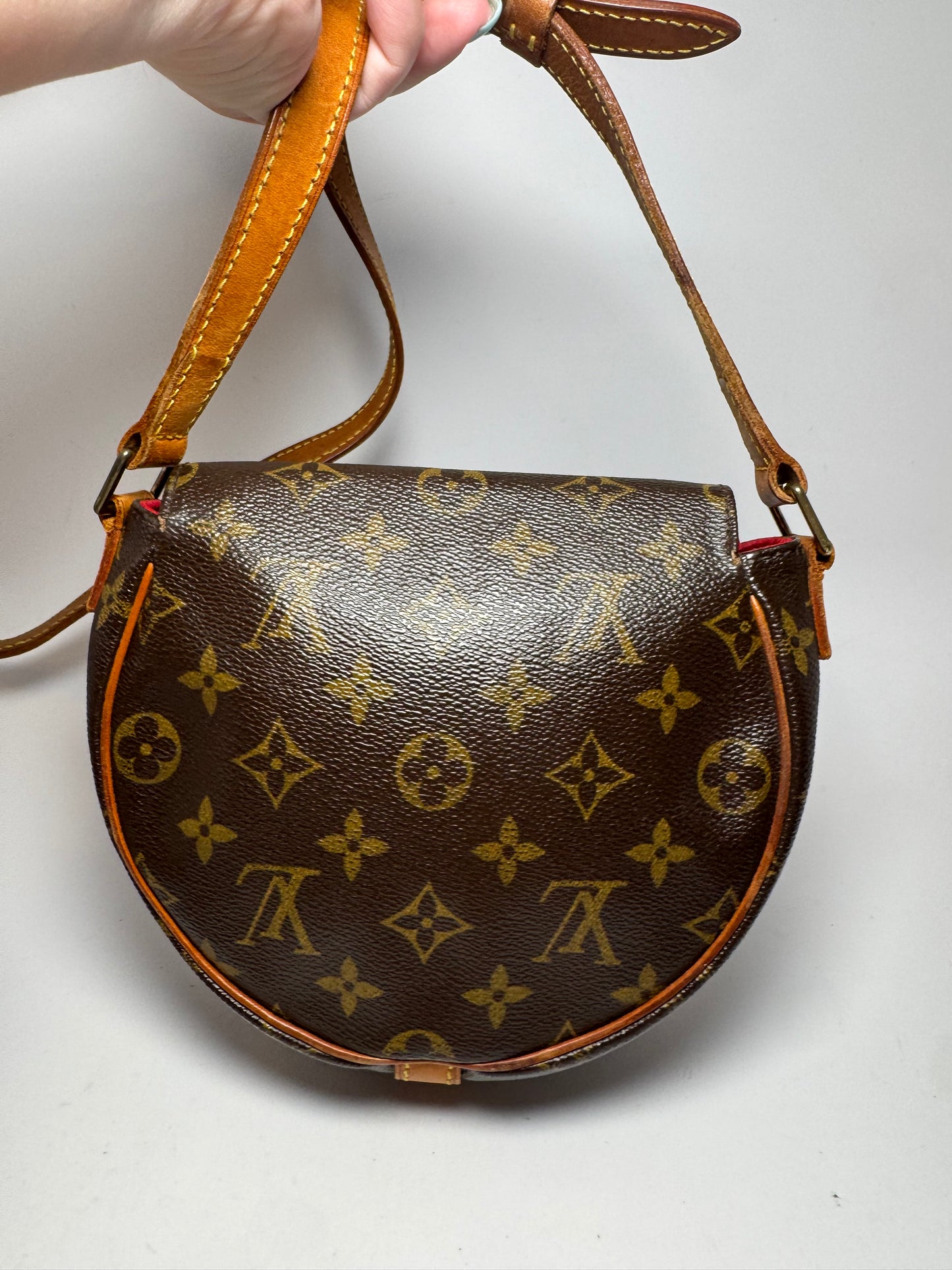Louis Vuitton Tambourin Monogram Crossbody (RARE!)
