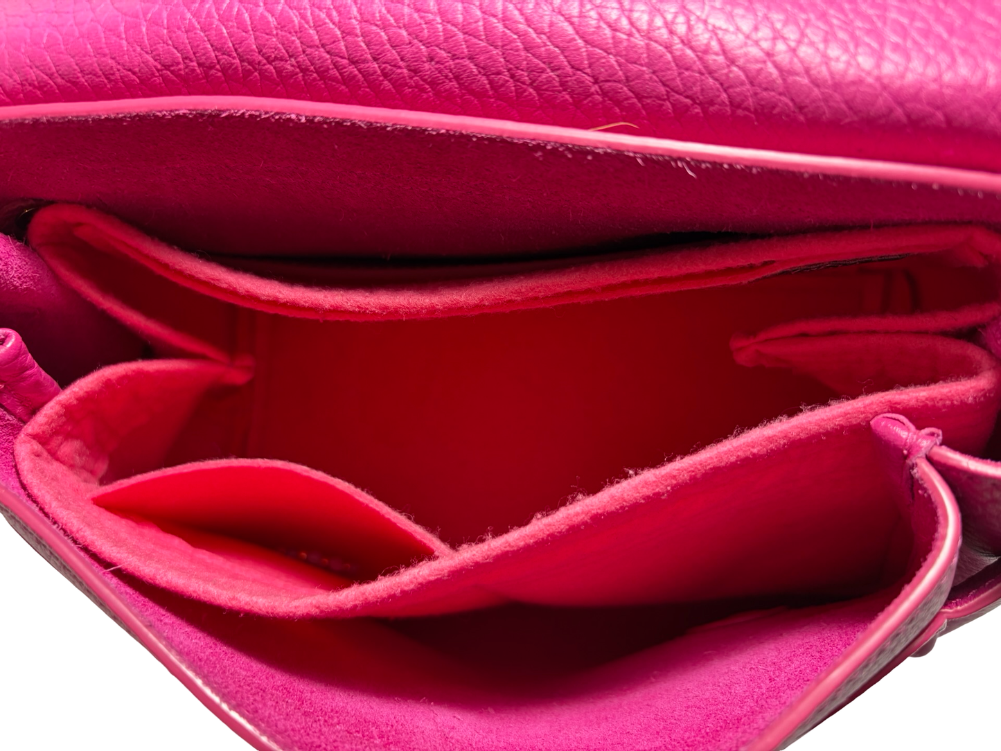Mulberry Mini Alexa Hot Pink Leather