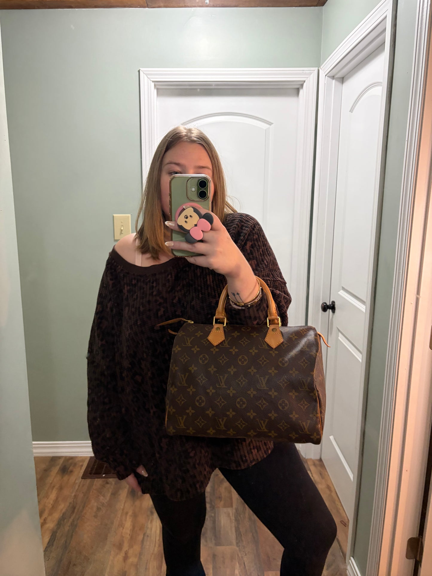 Louis Vuitton Speedy 30 Monogram Vintage with COA