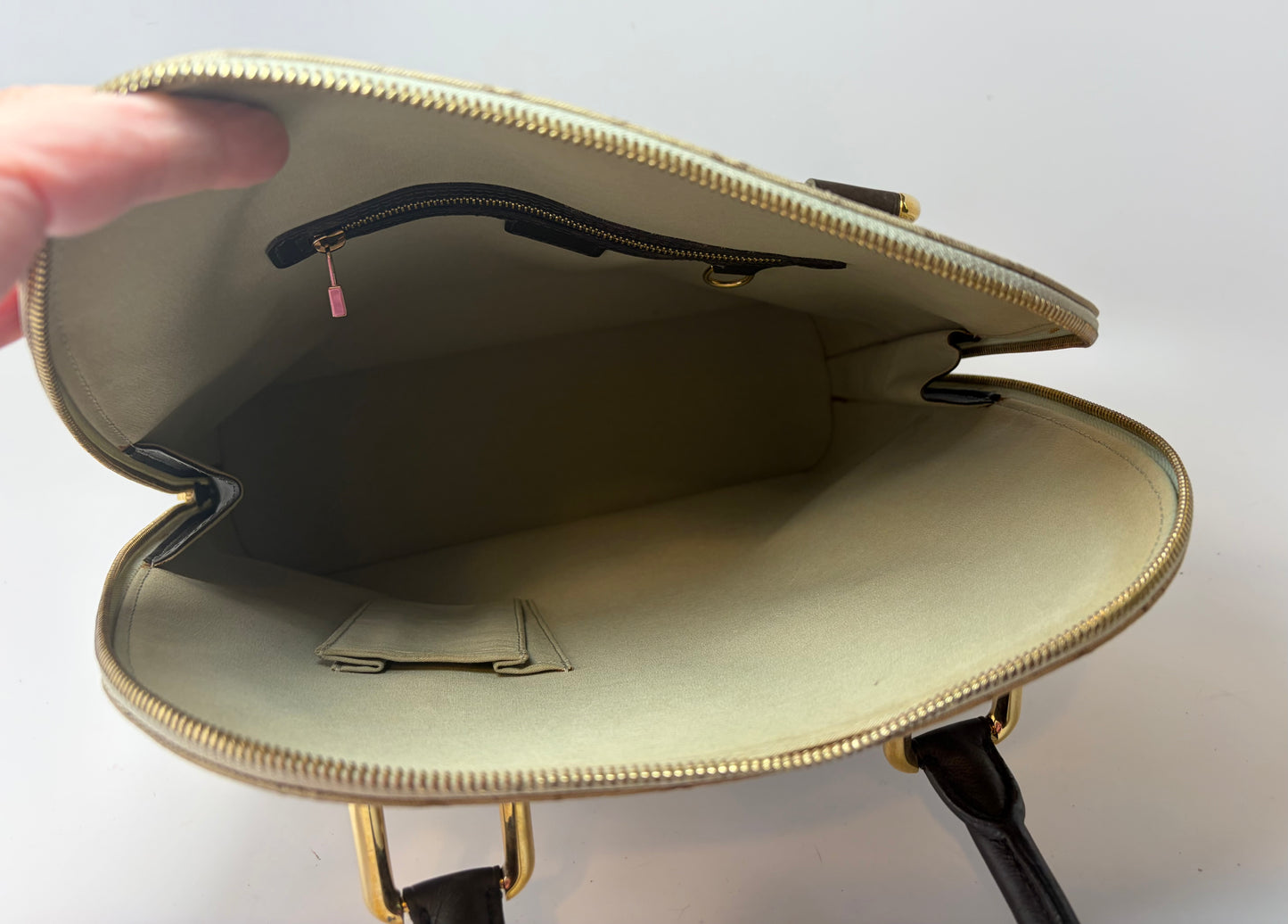 Louis Vuitton Mini Lin Alma Bag